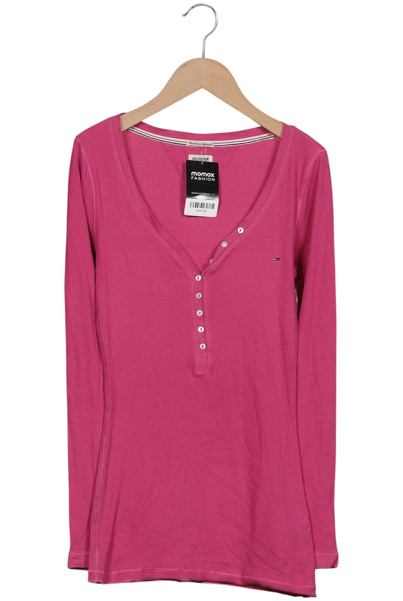 

Hilfiger Denim Damen Langarmshirt, pink, Gr. 36