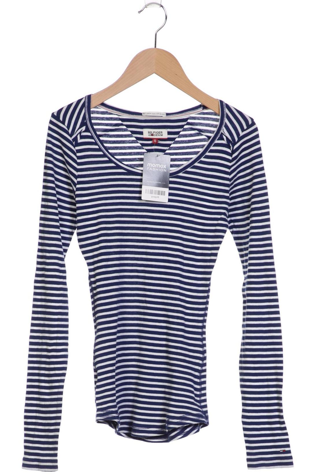 

Hilfiger Denim Damen Langarmshirt, marineblau, Gr. 36