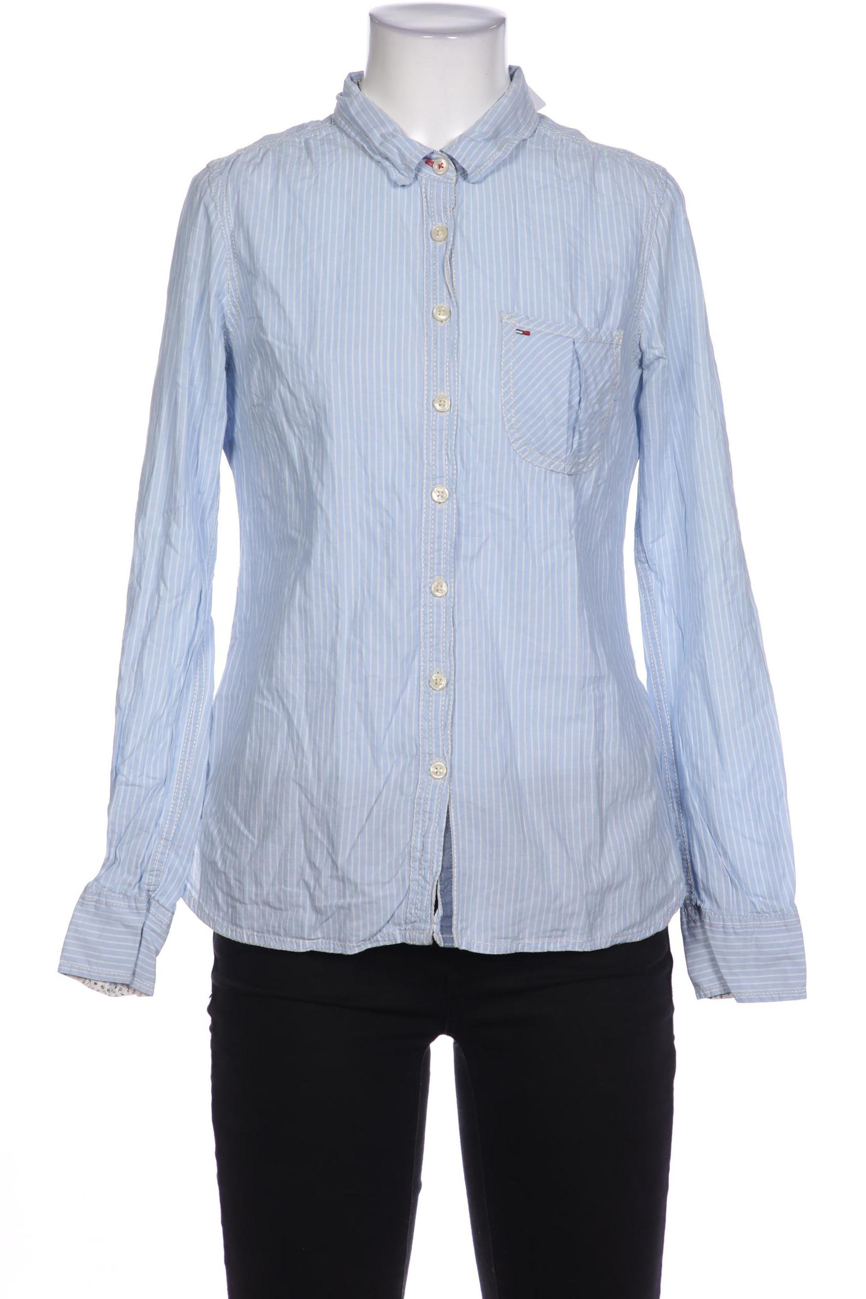 

Hilfiger Denim Damen Bluse, hellblau, Gr. 38