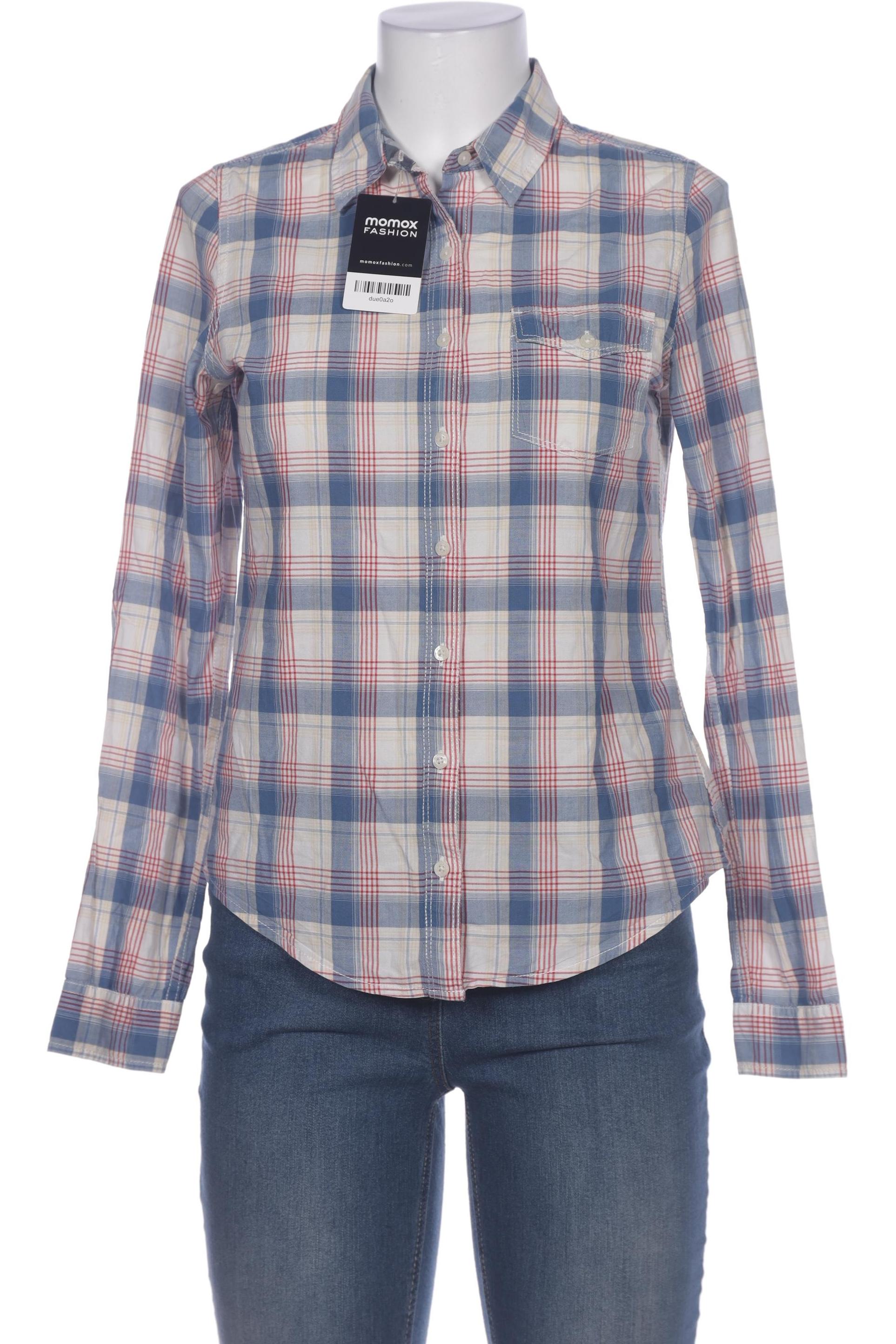 

Hilfiger Denim Damen Bluse, blau, Gr. 38