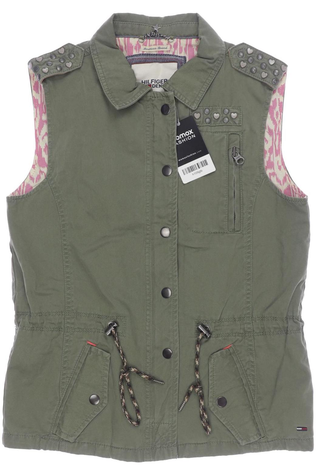 

Hilfiger Denim Damen Weste, grün, Gr. 36