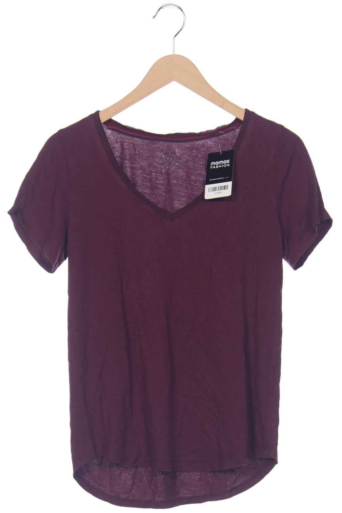 

Hilfiger Denim Damen T-Shirt, bordeaux, Gr. 36
