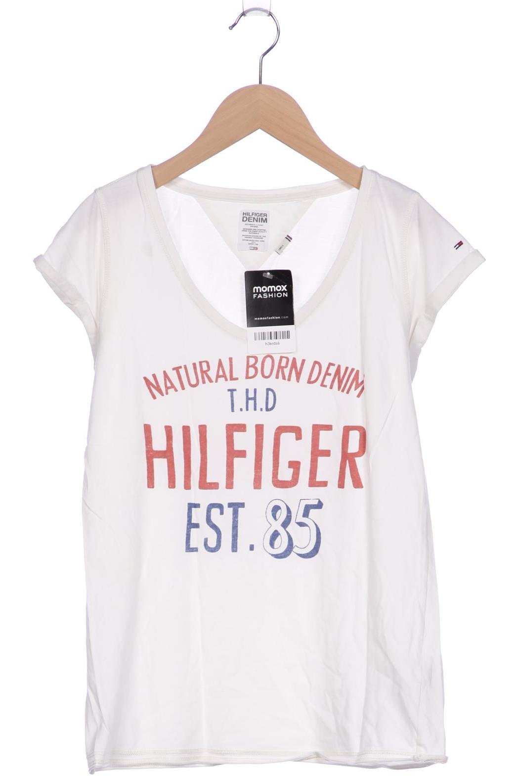 

Hilfiger Denim Damen T-Shirt, weiß, Gr. 36