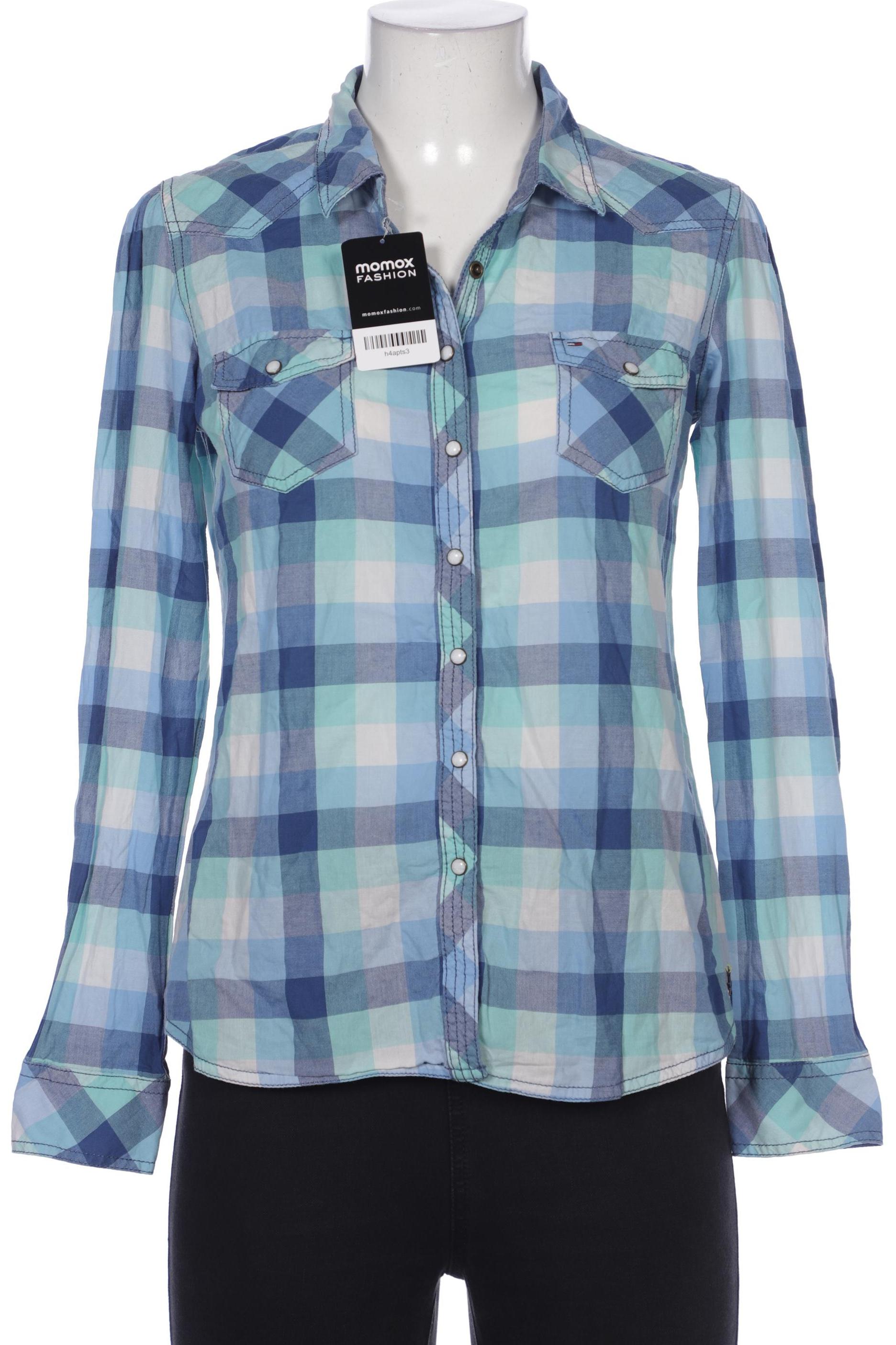 

Hilfiger Denim Damen Bluse, blau, Gr. 38