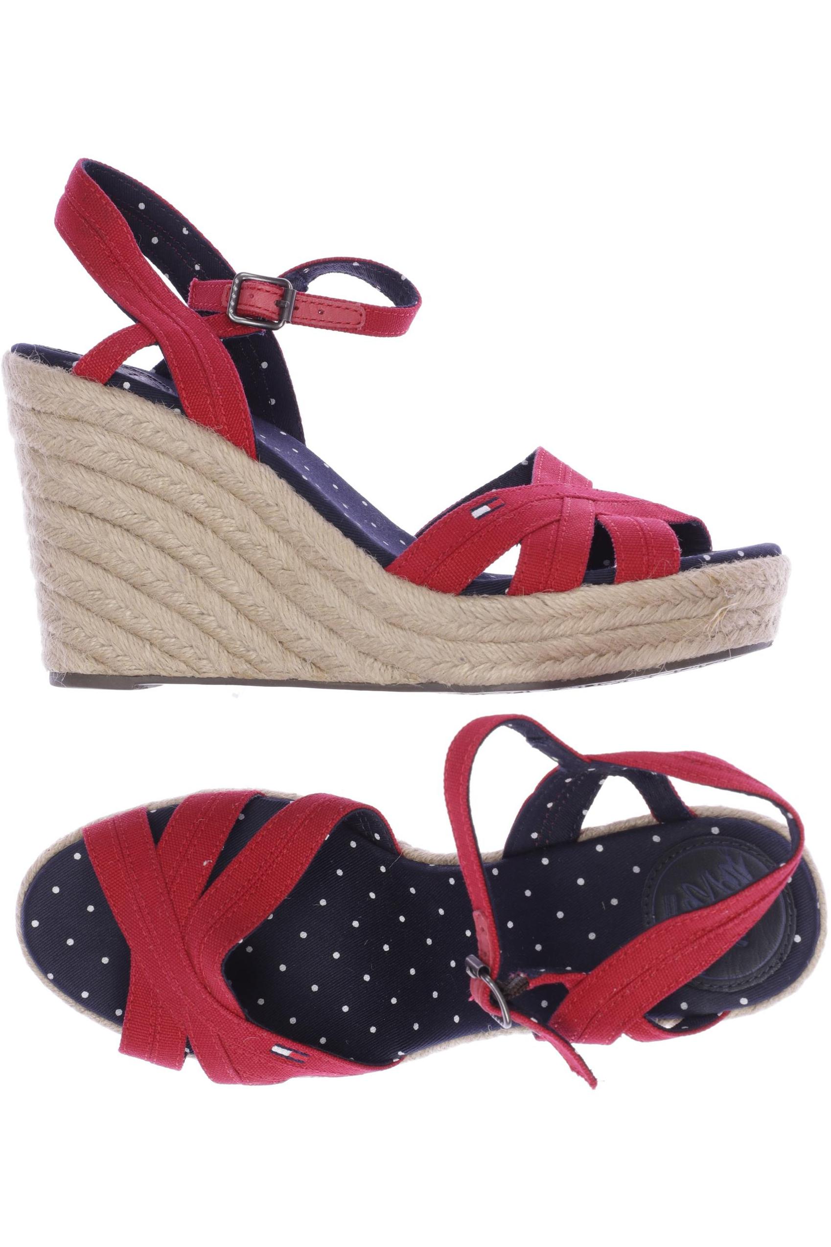 

Hilfiger Denim Damen Sandale, rot, Gr. 39.5