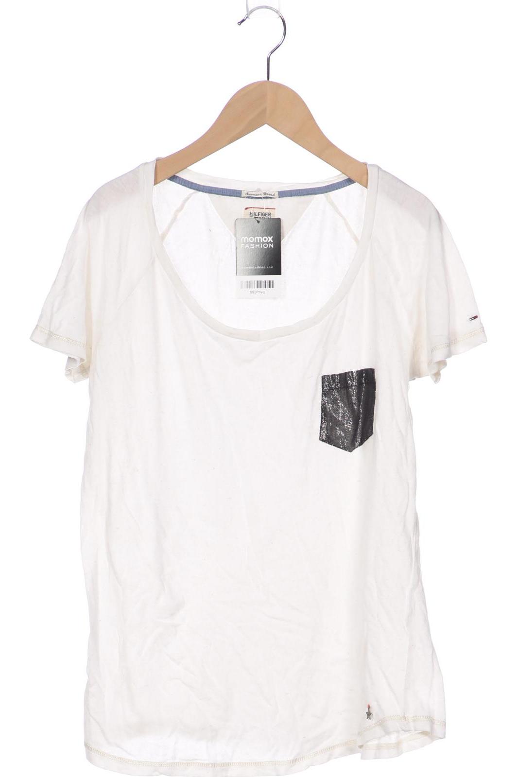 

HILFIGER DENIM Damen T-Shirt, cremeweiß