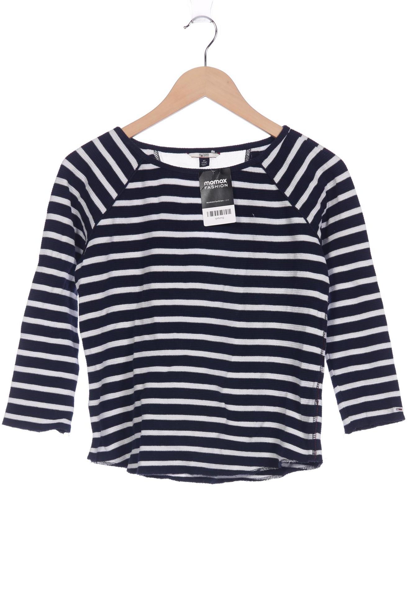 

Hilfiger Denim Damen Langarmshirt, marineblau, Gr. 34