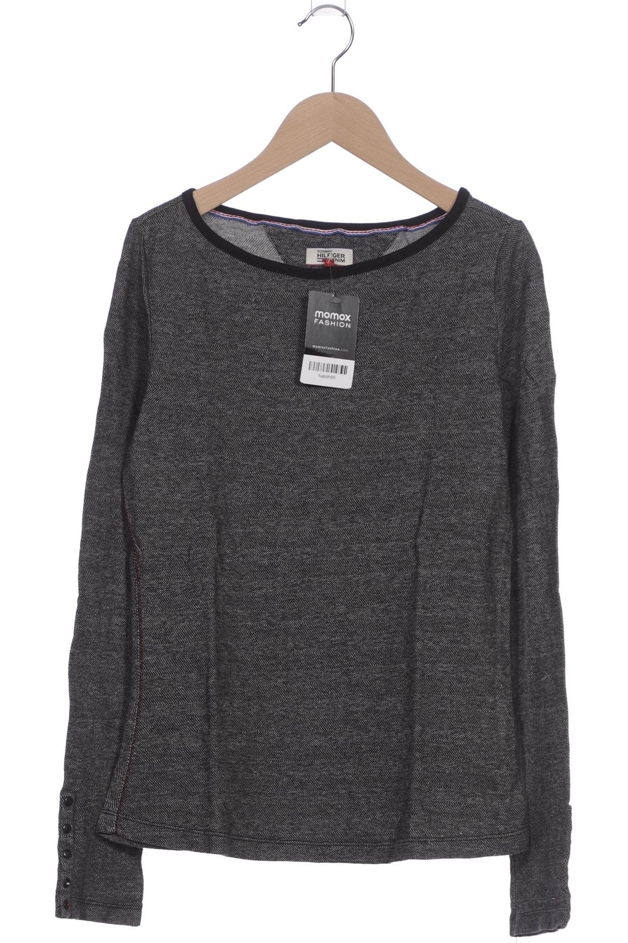 

Hilfiger Denim Damen Langarmshirt, grau, Gr. 36