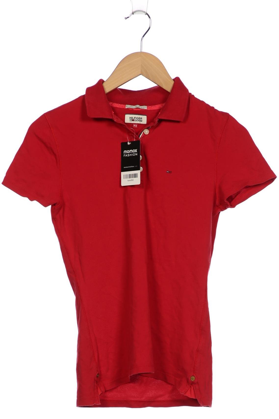 

Hilfiger Denim Damen Poloshirt, rot, Gr. 34