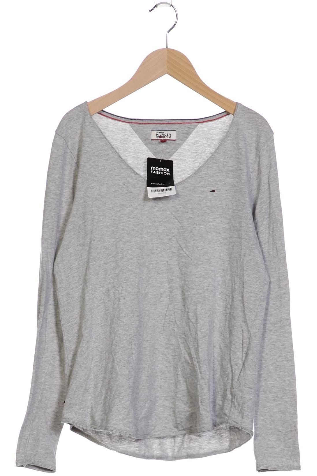 

Hilfiger Denim Damen Langarmshirt, grau, Gr. 36