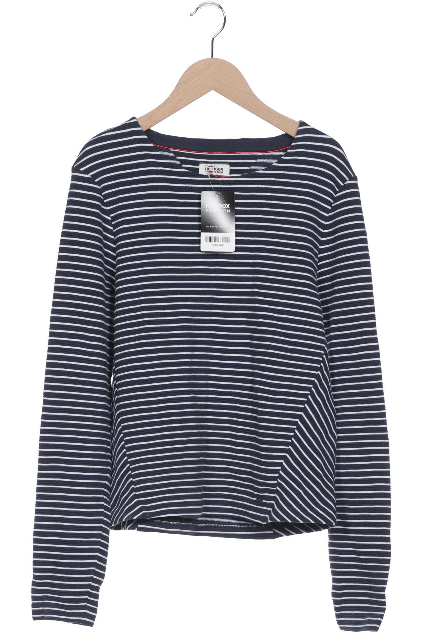 

HILFIGER DENIM Damen Langarmshirt, marineblau