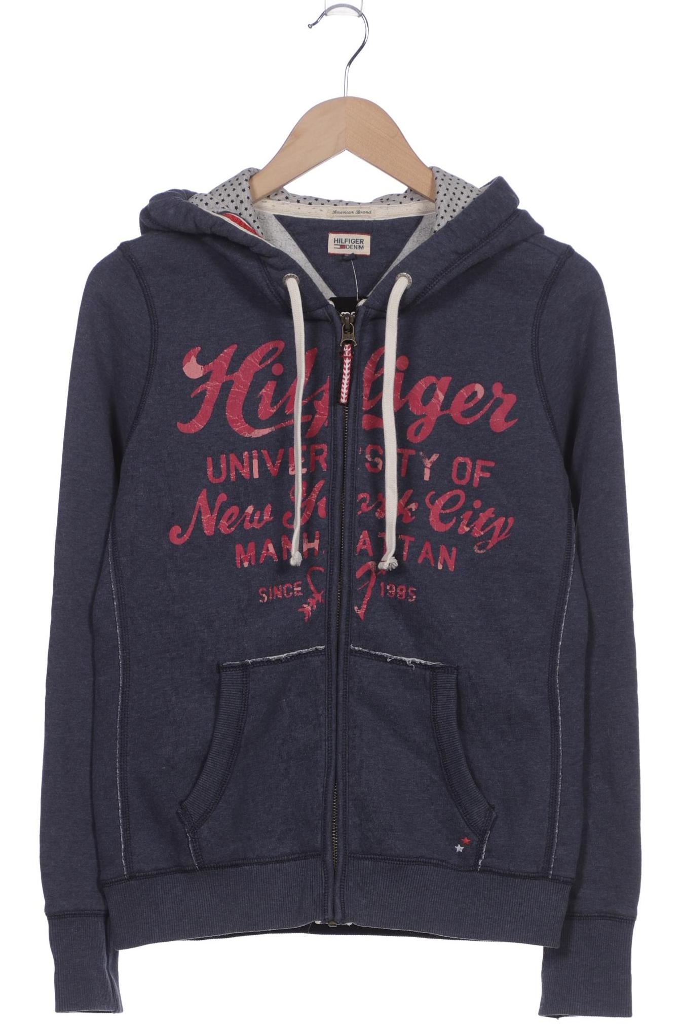 

Hilfiger Denim Damen Kapuzenpullover, blau, Gr. 38