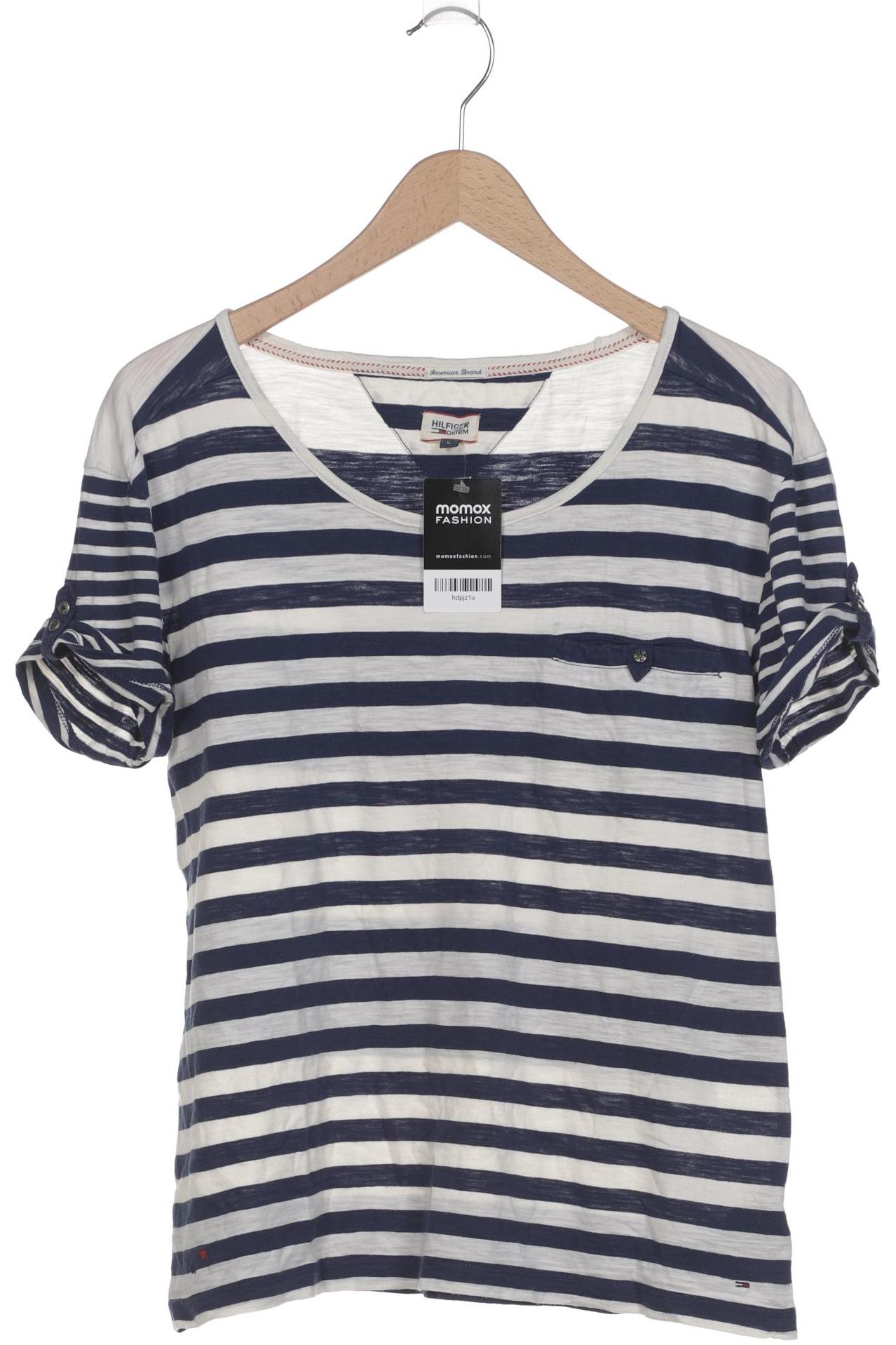 

Hilfiger Denim Damen T-Shirt, marineblau, Gr. 42