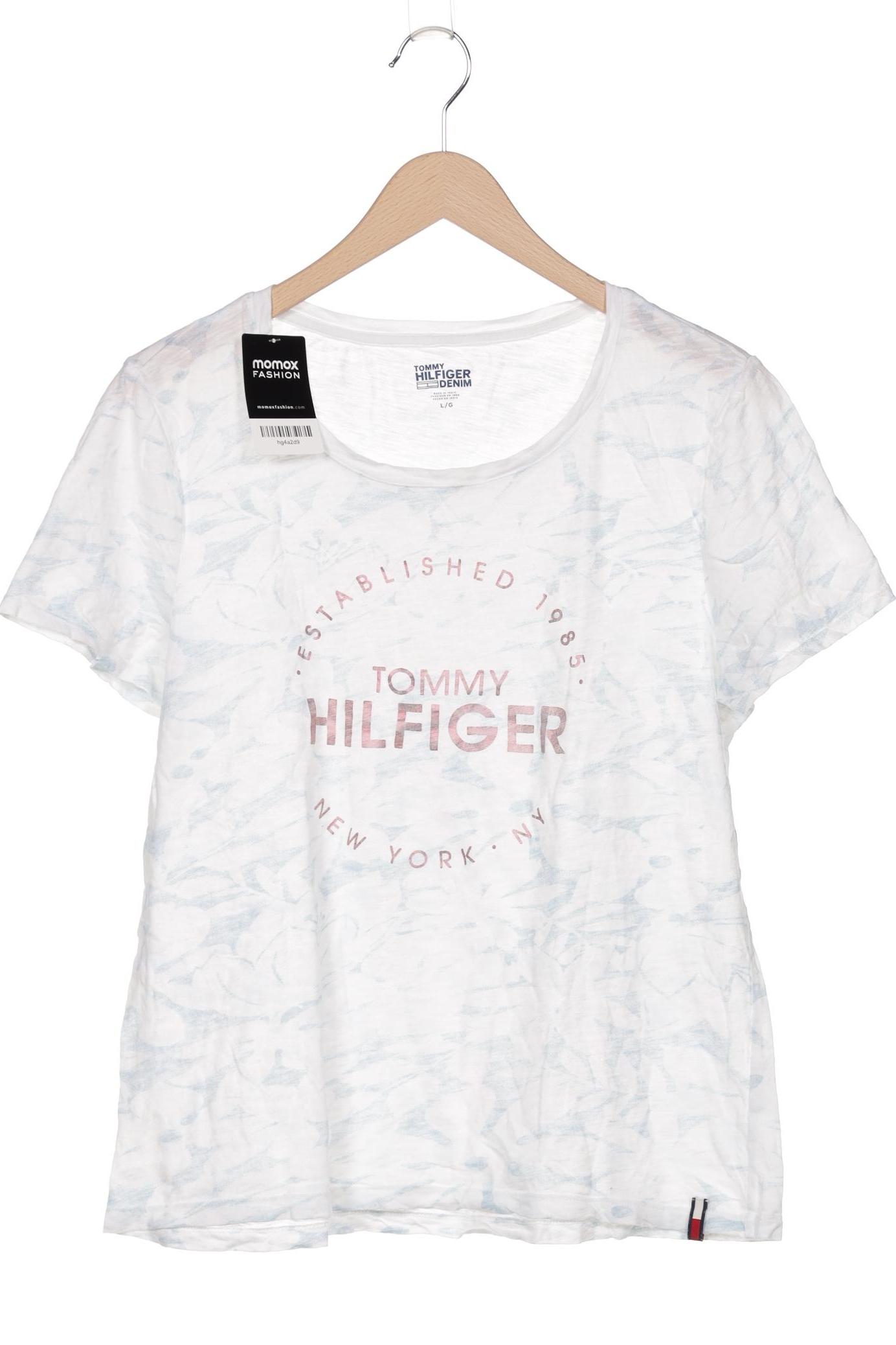 

Hilfiger Denim Damen T-Shirt, weiß, Gr. 42