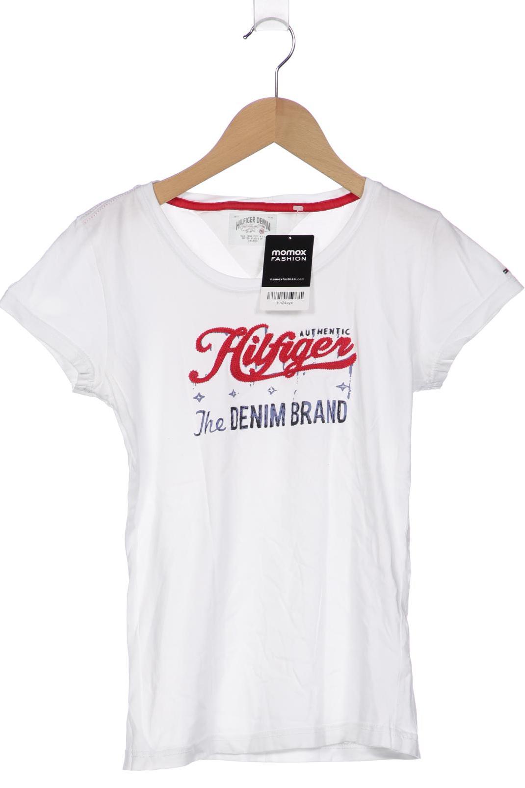 

HILFIGER DENIM Damen T-Shirt, weiß