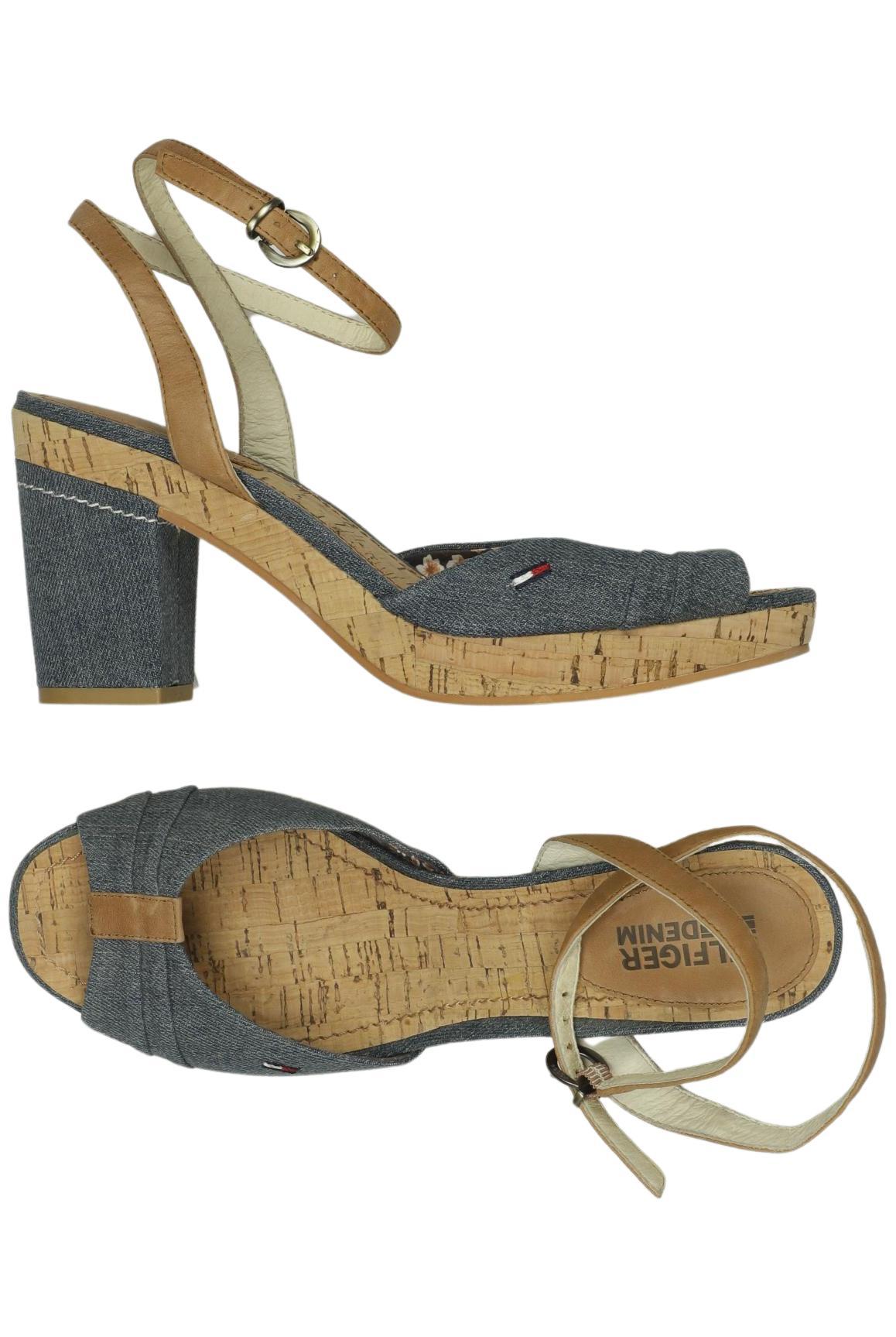 

Hilfiger Denim Damen Sandale, blau, Gr. 40