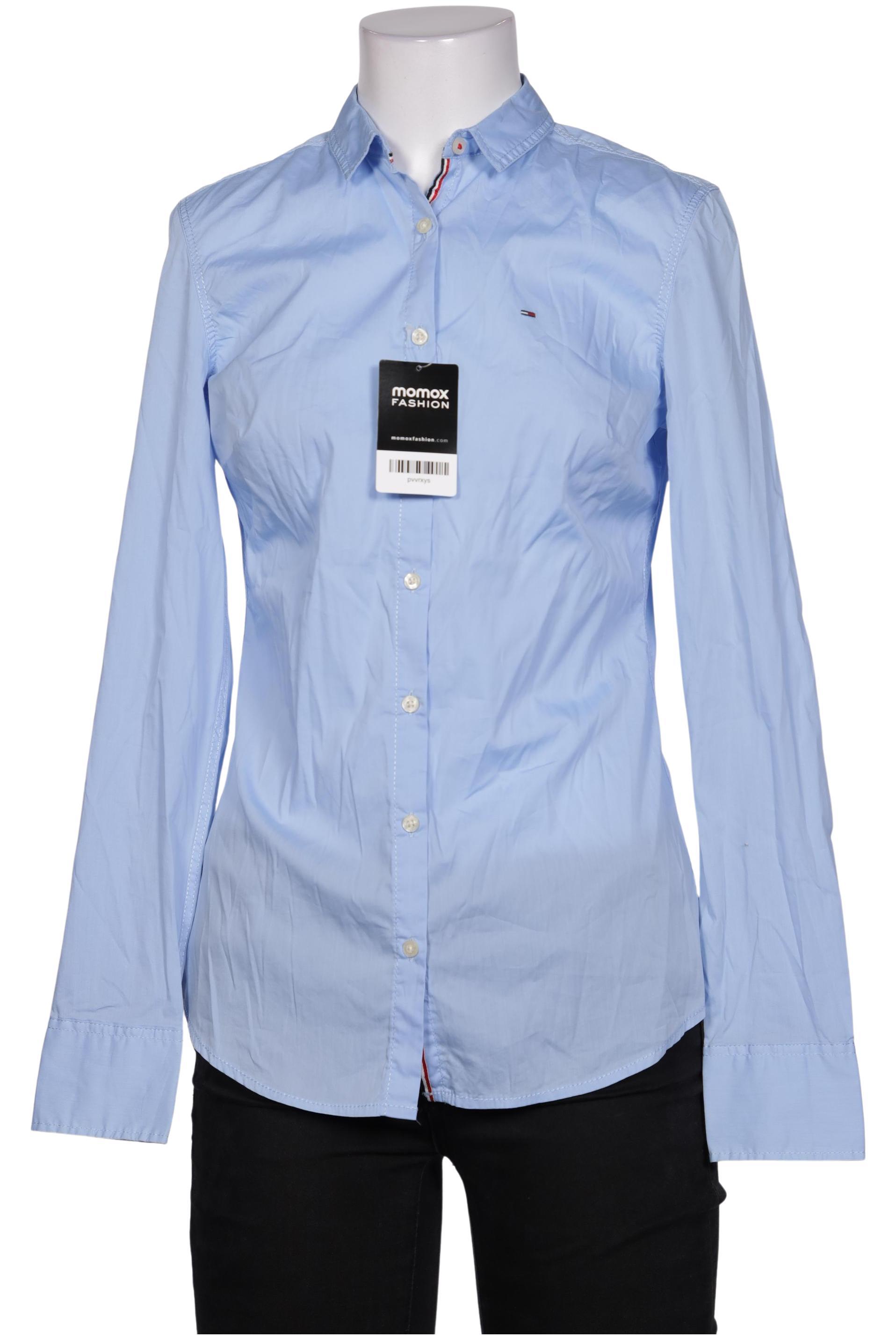 

Hilfiger Denim Damen Bluse, hellblau, Gr. 36