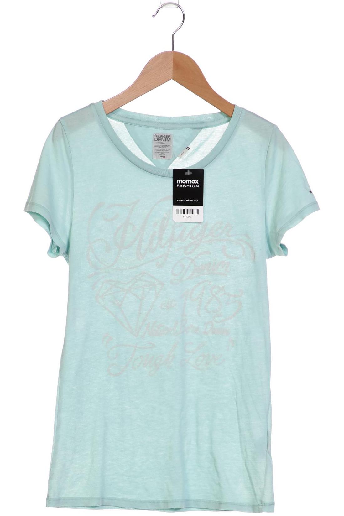 

Hilfiger Denim Damen T-Shirt, hellblau, Gr. 36
