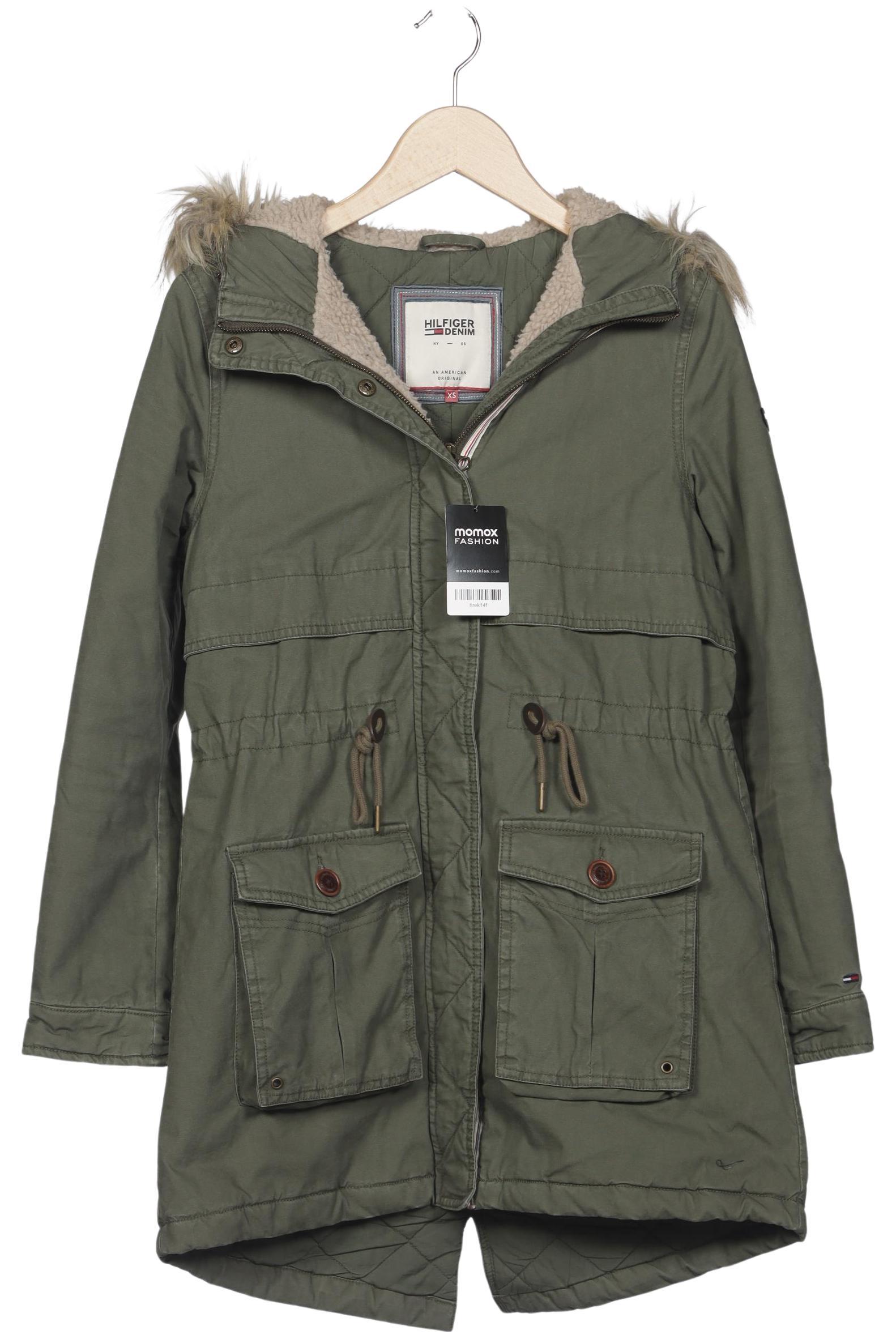 

Hilfiger Denim Damen Mantel, grün, Gr. 34