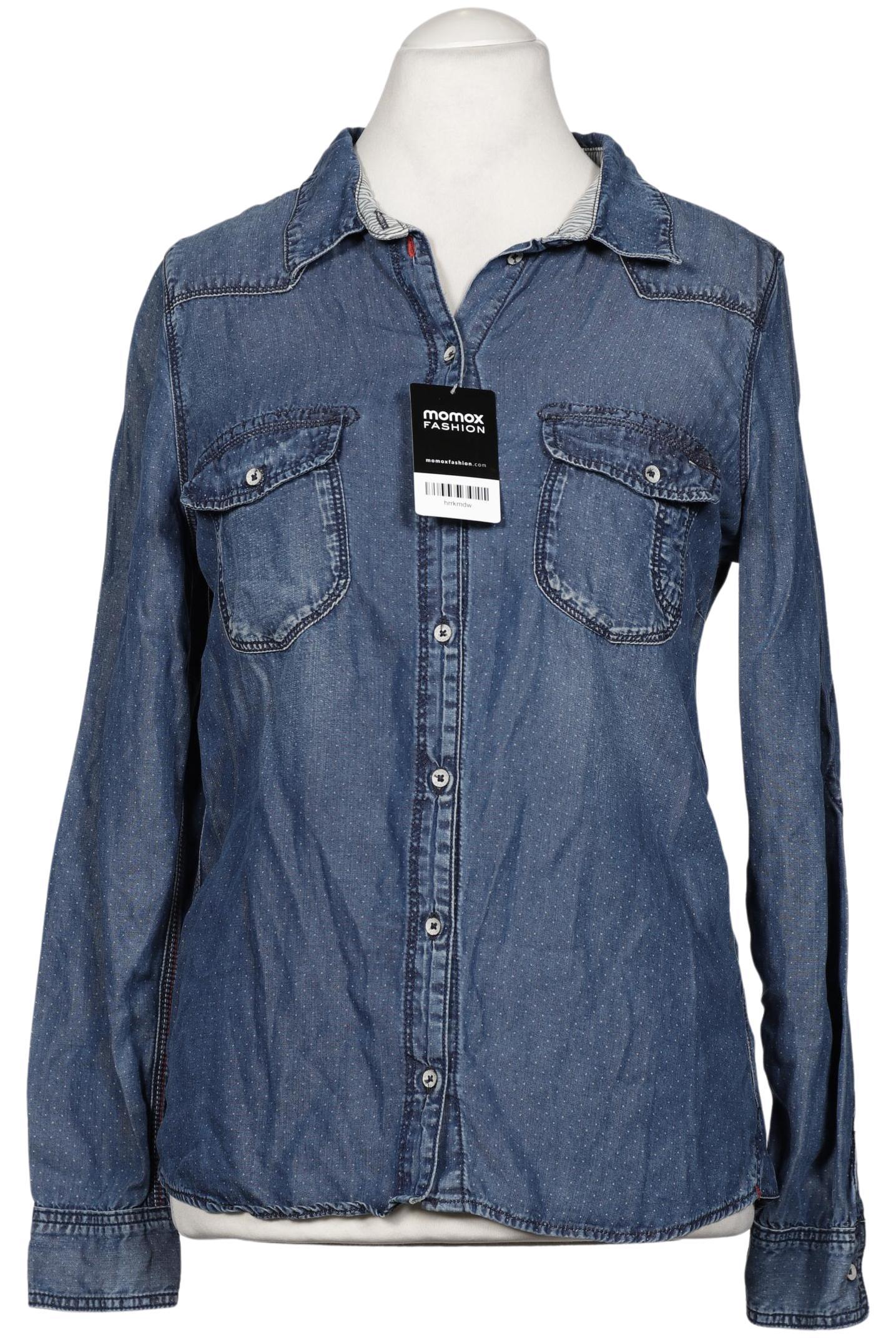 

Hilfiger Denim Damen Bluse, blau, Gr. 42