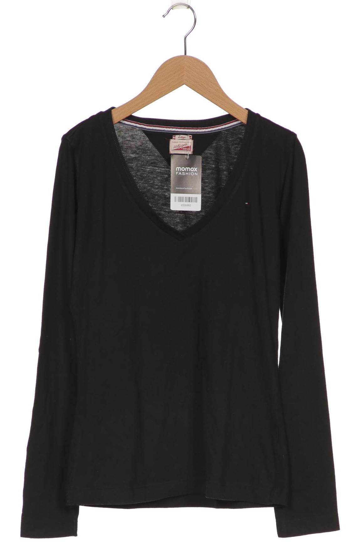 

Hilfiger Denim Damen Langarmshirt, schwarz, Gr. 42