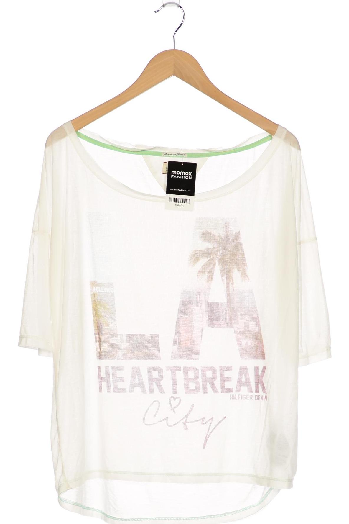 

Hilfiger Denim Damen T-Shirt, cremeweiß, Gr. 42