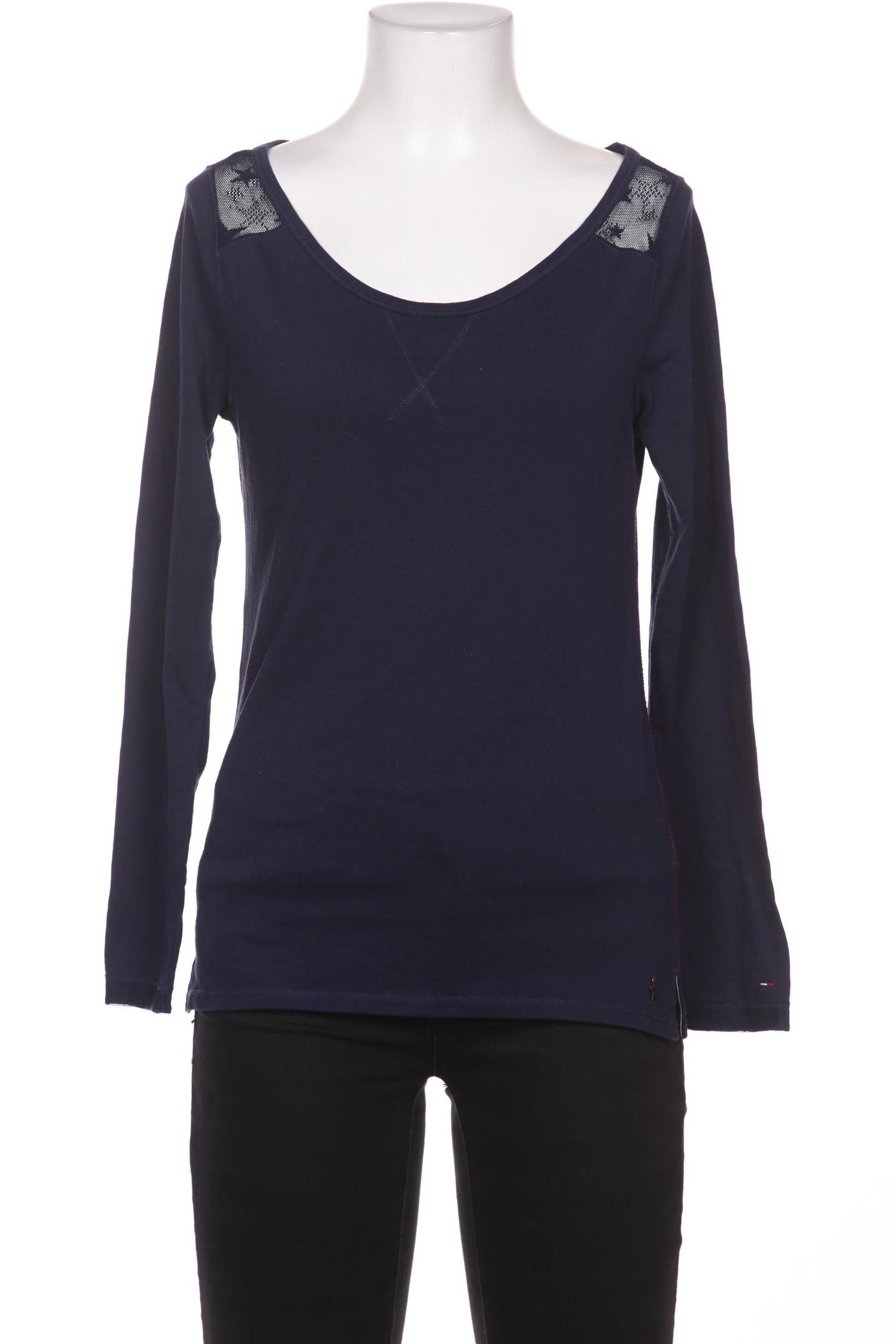 

Hilfiger Denim Damen Langarmshirt, marineblau, Gr. 36