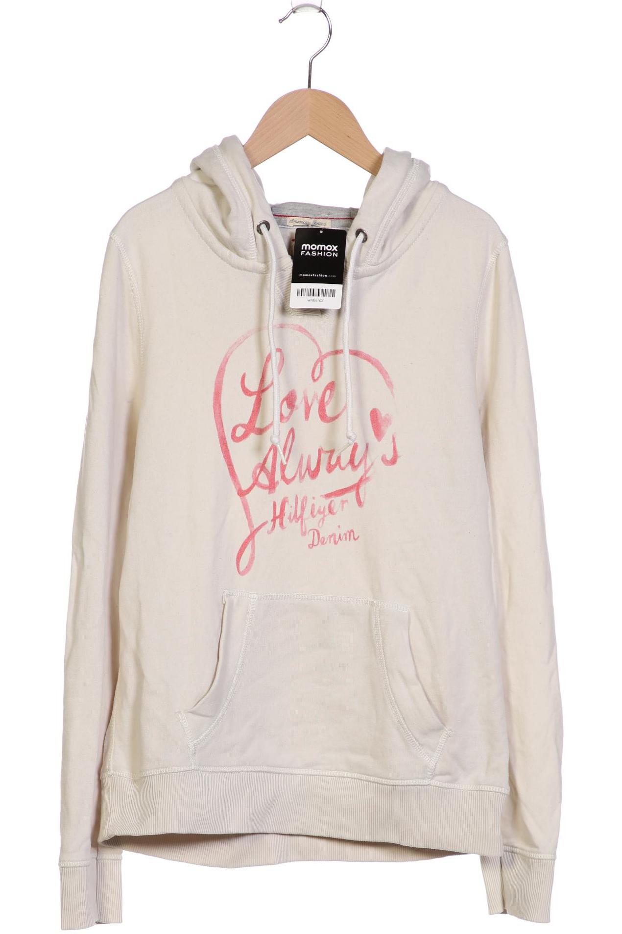

Hilfiger Denim Damen Kapuzenpullover, cremeweiß, Gr. 42