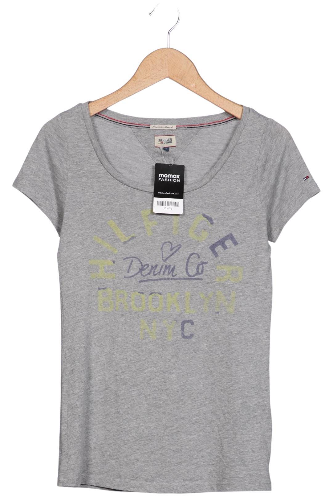 

Hilfiger Denim Damen T-Shirt, grau, Gr. 36