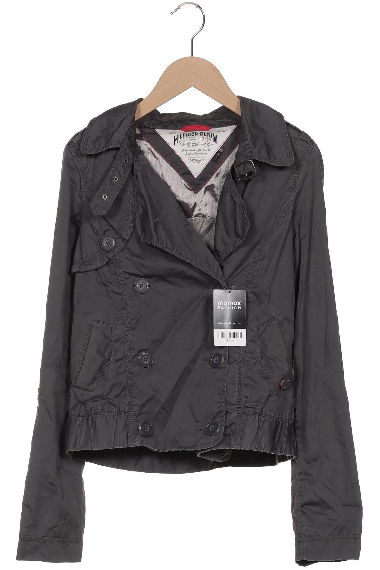 

Hilfiger Denim Damen Jacke, grau, Gr. 34