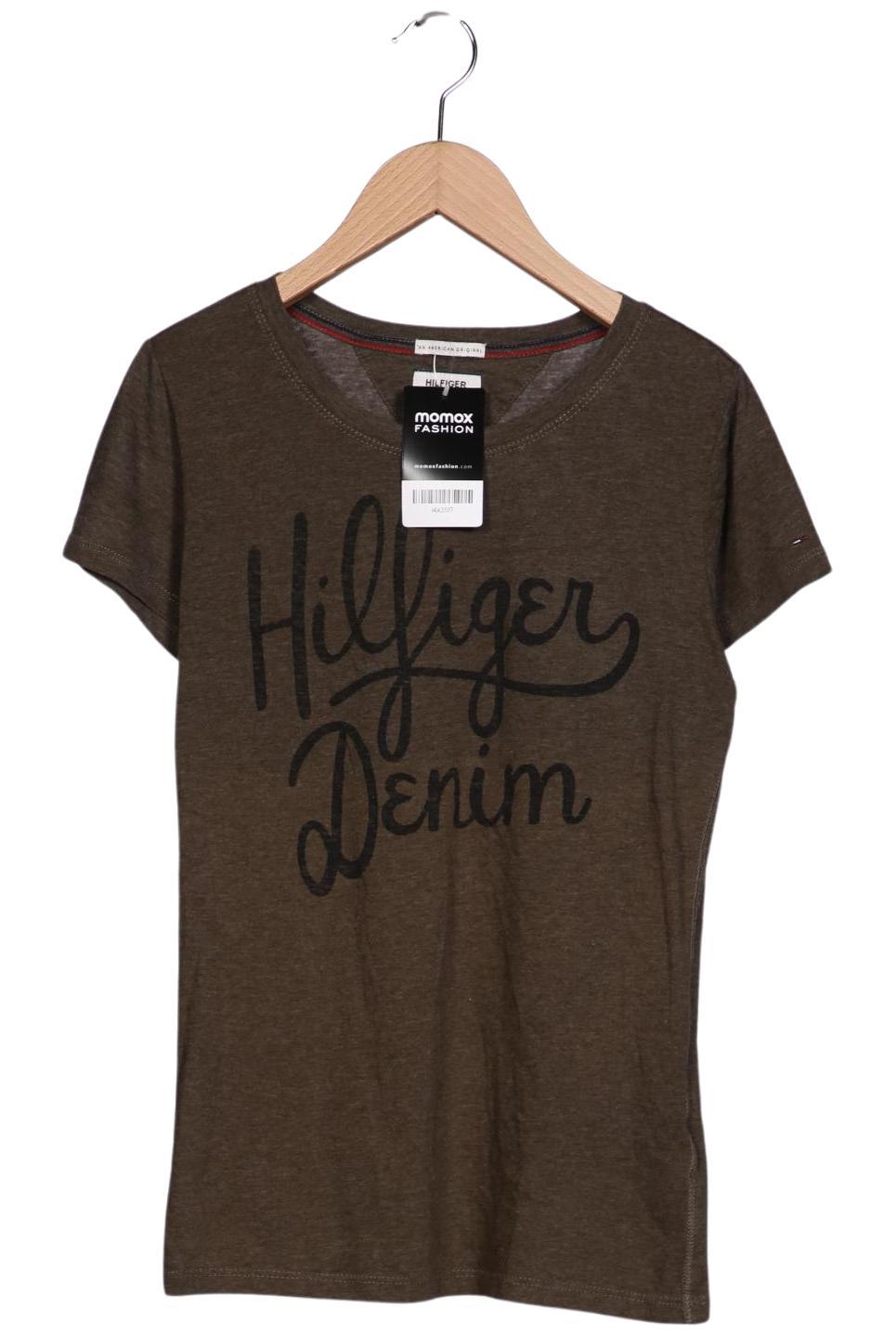 

Hilfiger Denim Damen T-Shirt, grün, Gr. 38