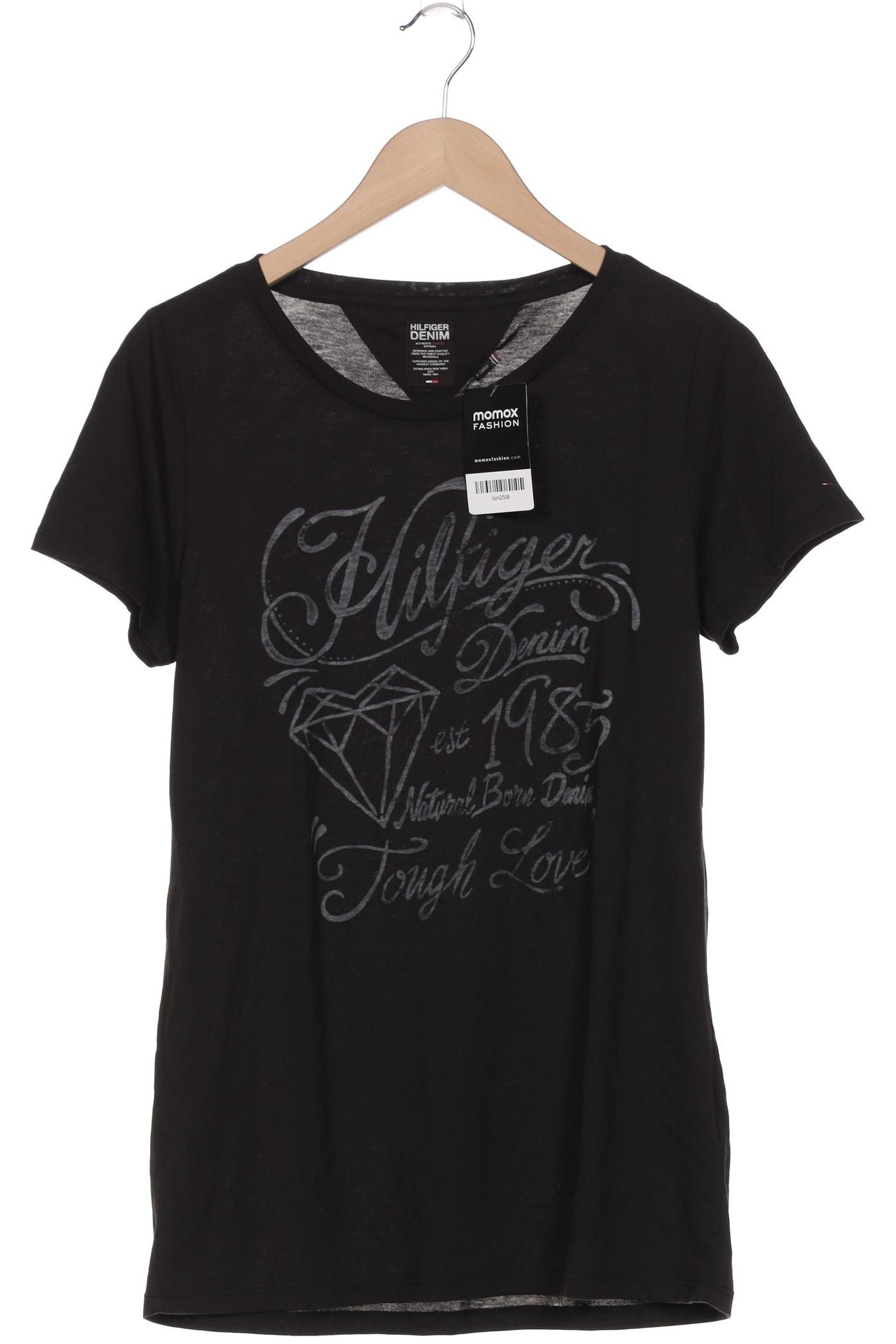 

Hilfiger Denim Damen T-Shirt, schwarz, Gr. 44