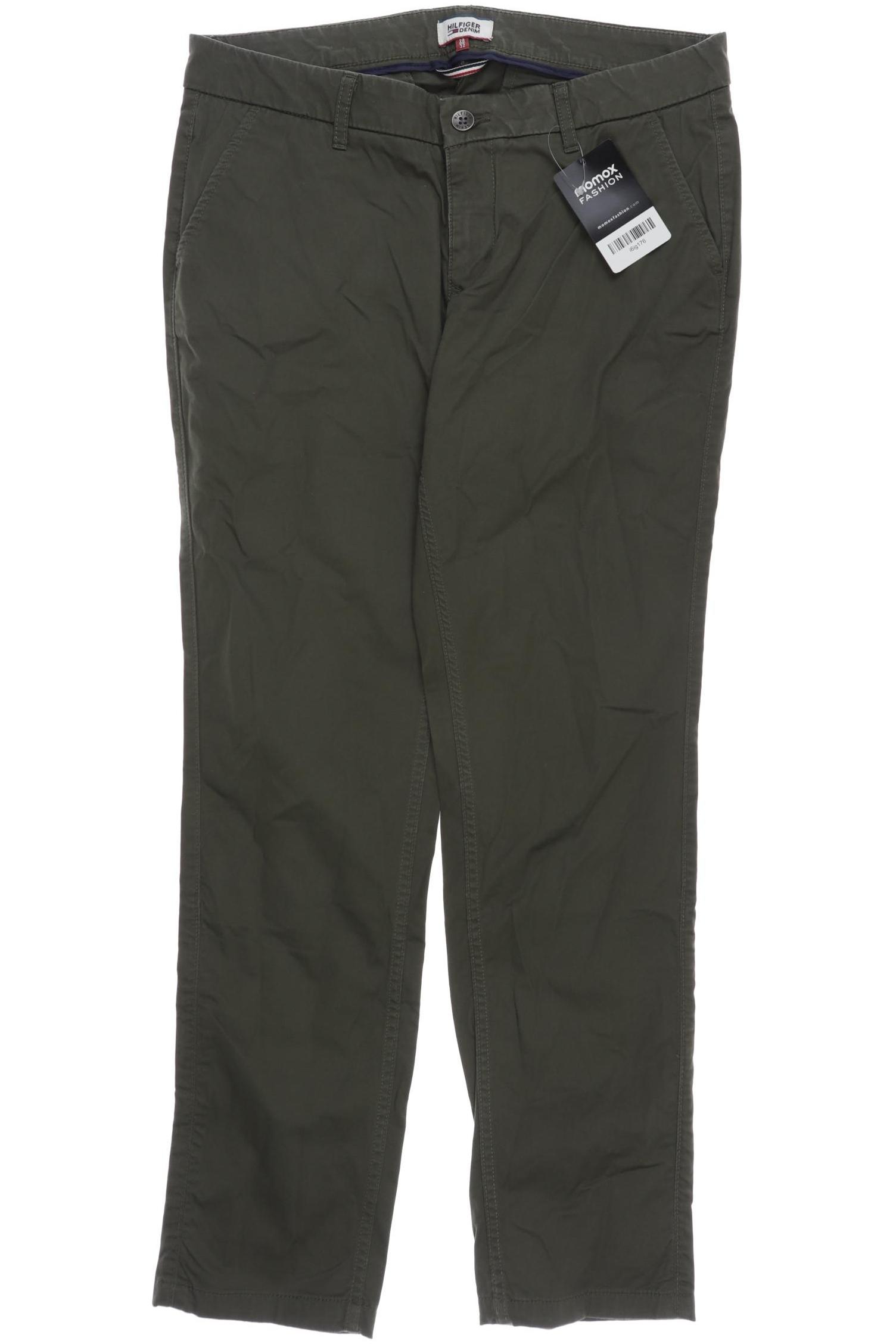 

Hilfiger Denim Damen Stoffhose, grün, Gr. 28