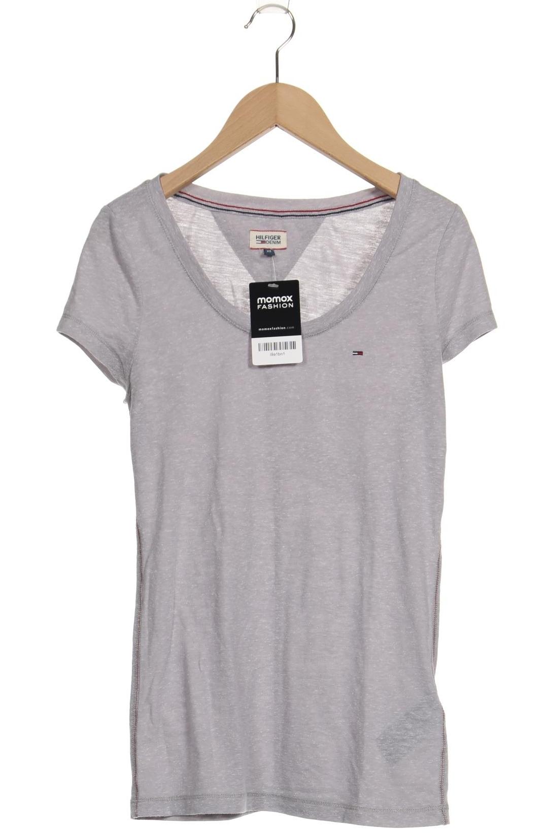 

Hilfiger Denim Damen T-Shirt, grau, Gr. 34