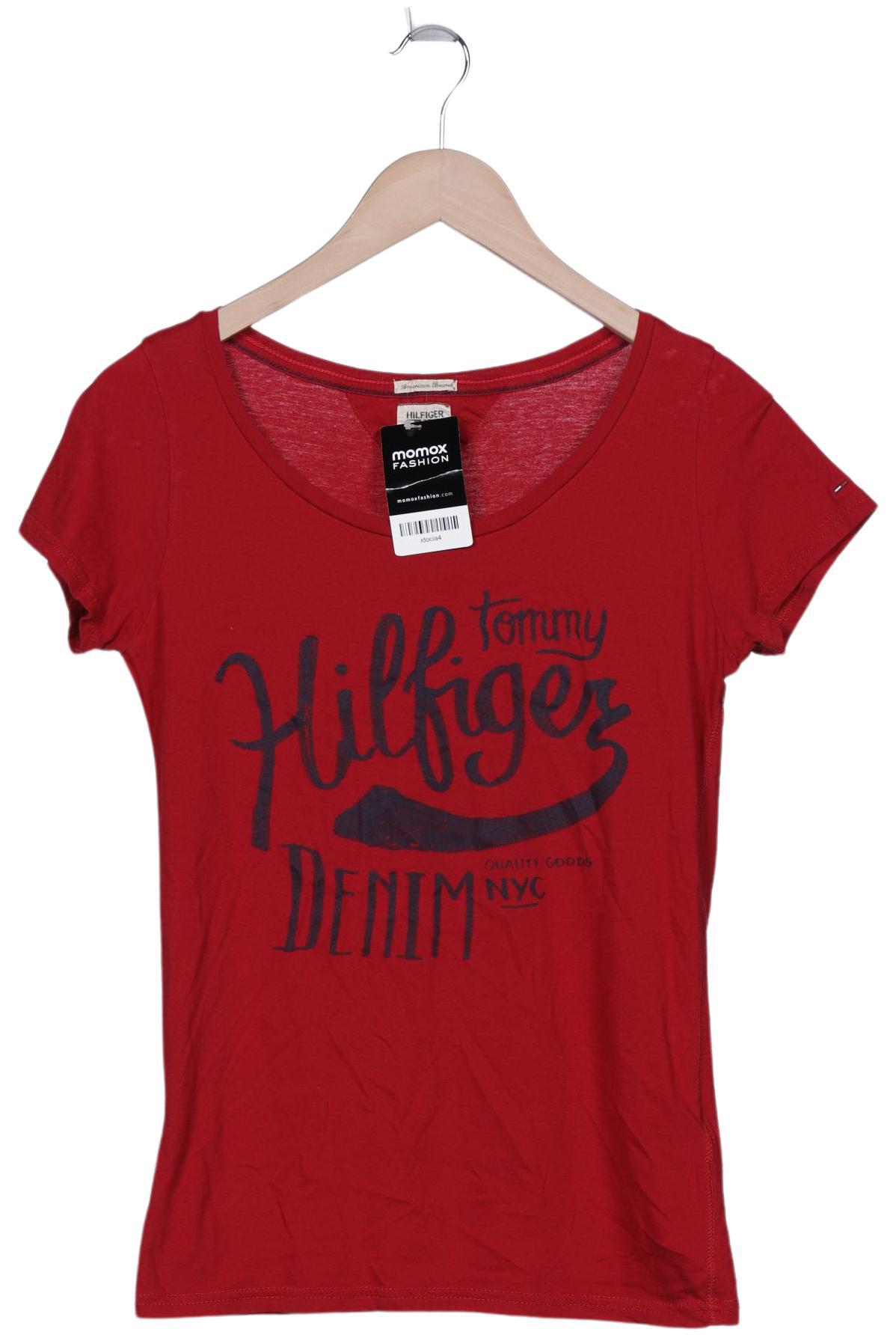 

Hilfiger Denim Damen T-Shirt, rot, Gr. 38