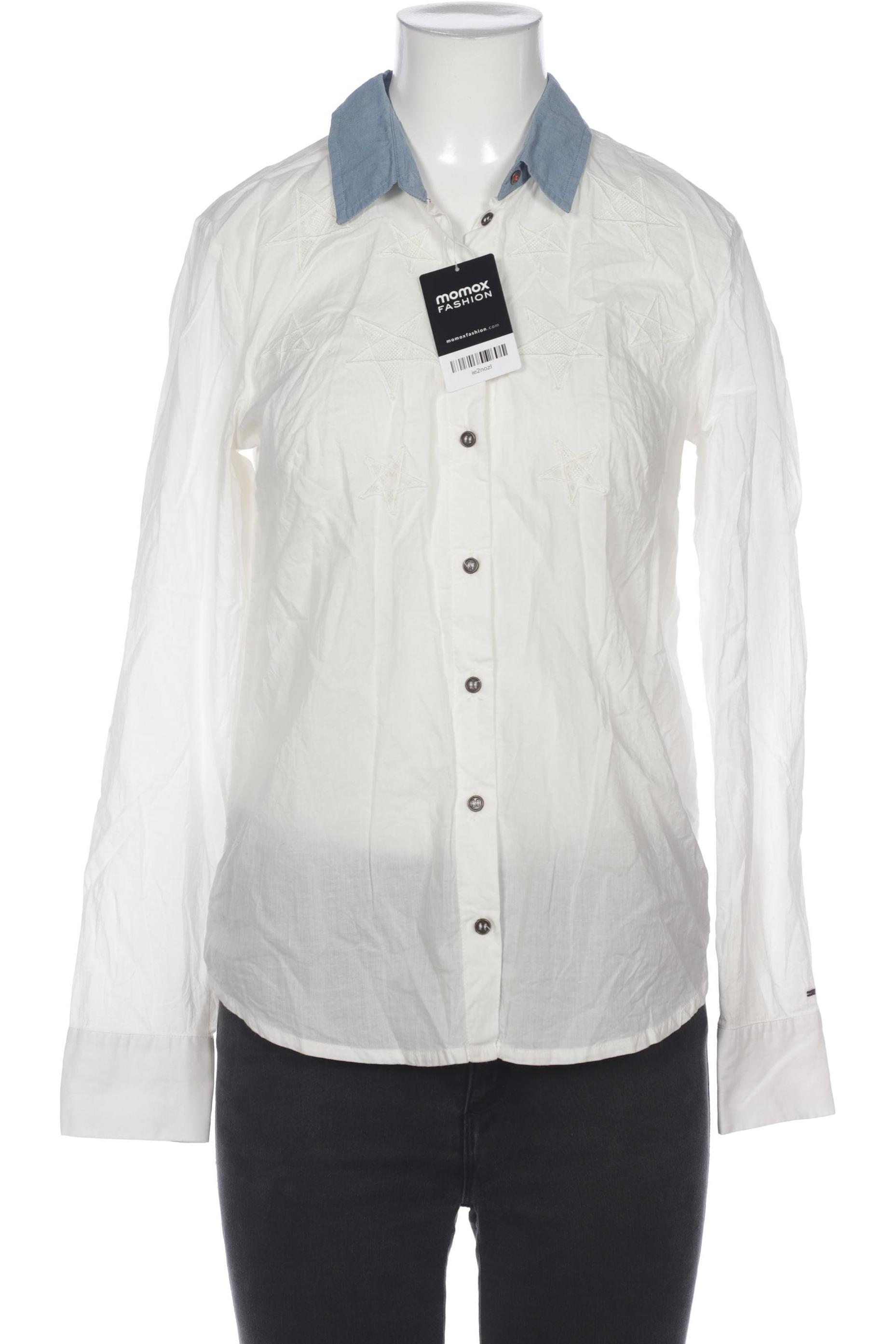

HILFIGER DENIM Damen Bluse, weiß