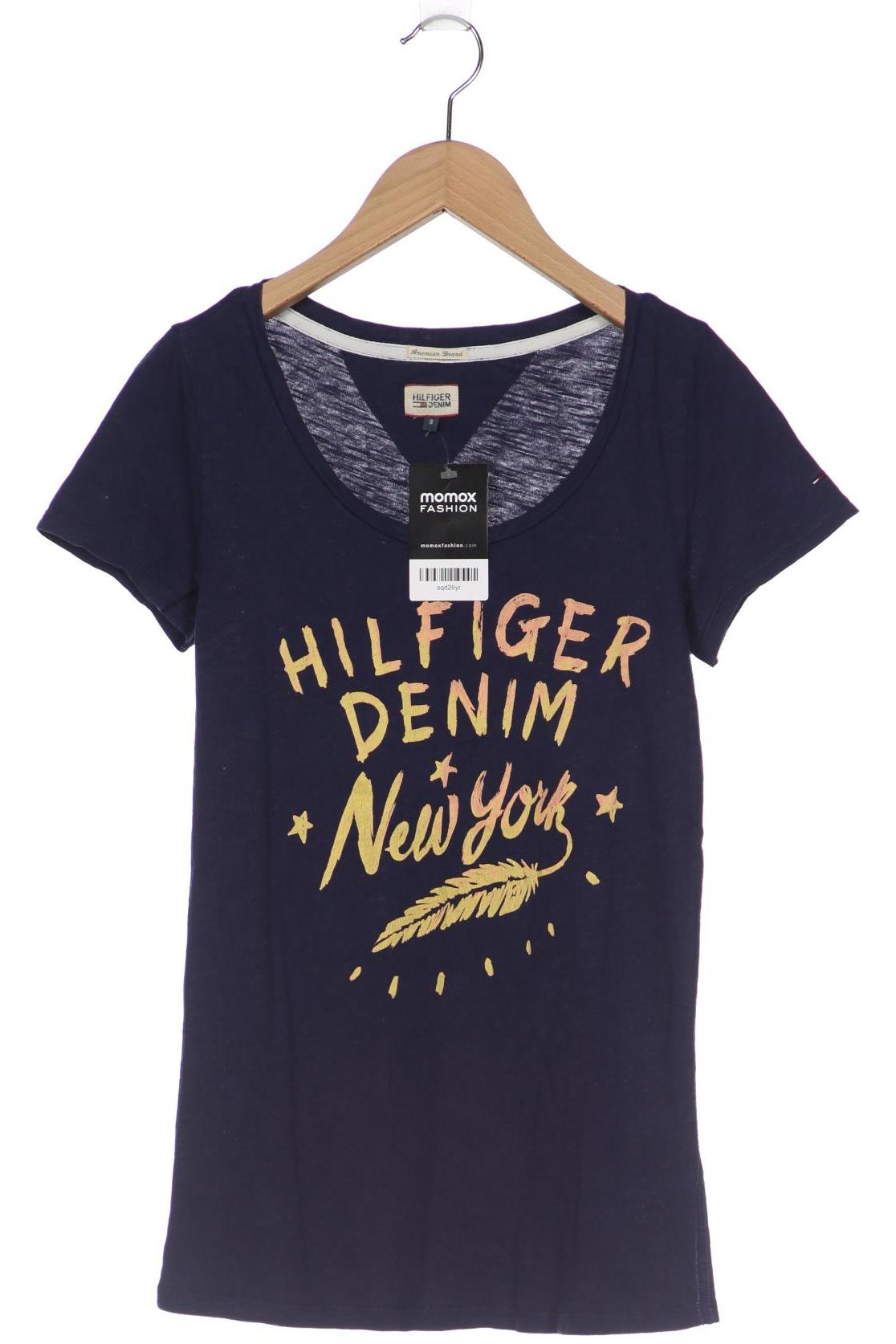 

HILFIGER DENIM Damen T-Shirt, marineblau