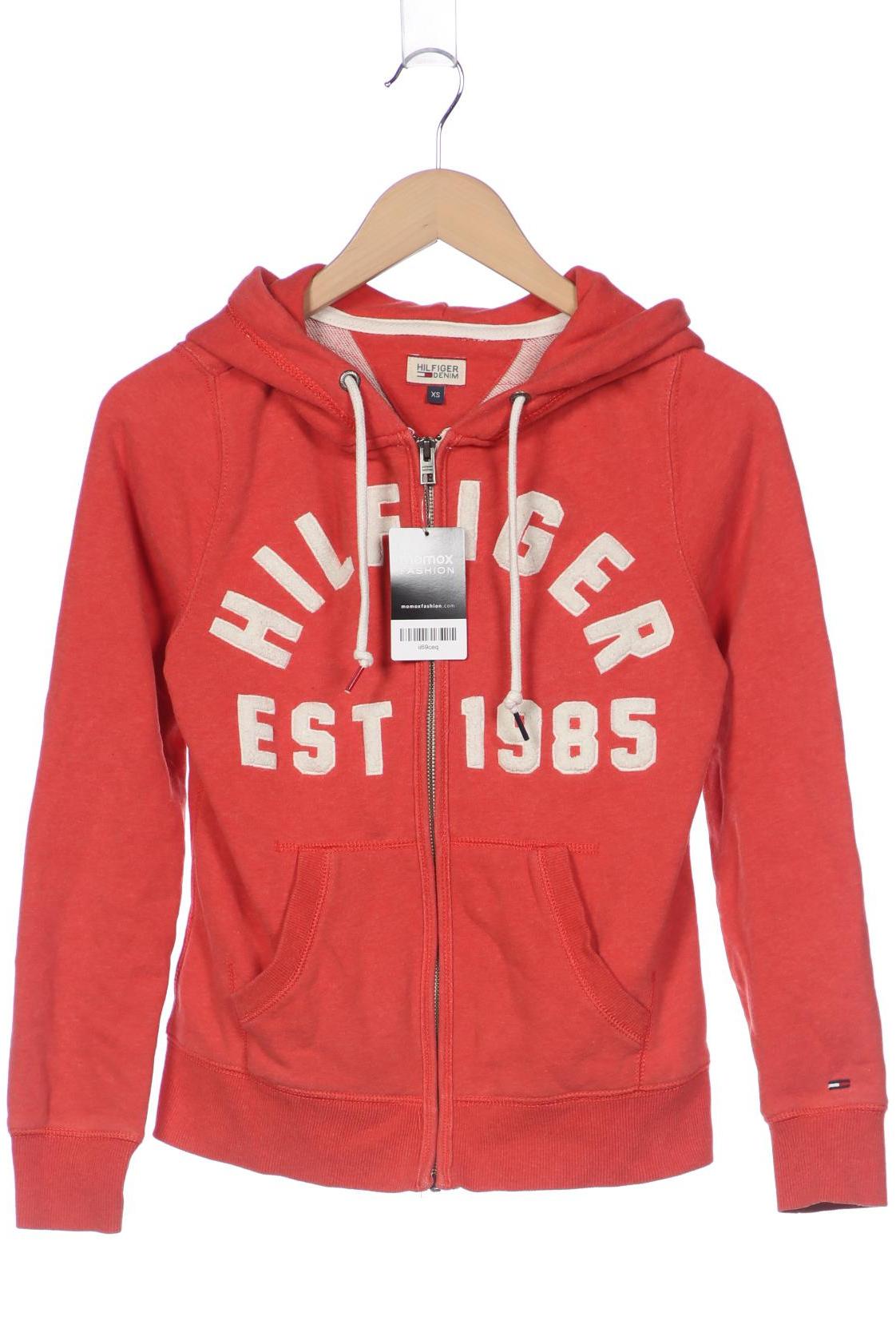 

Hilfiger Denim Damen Kapuzenpullover, orange, Gr. 34