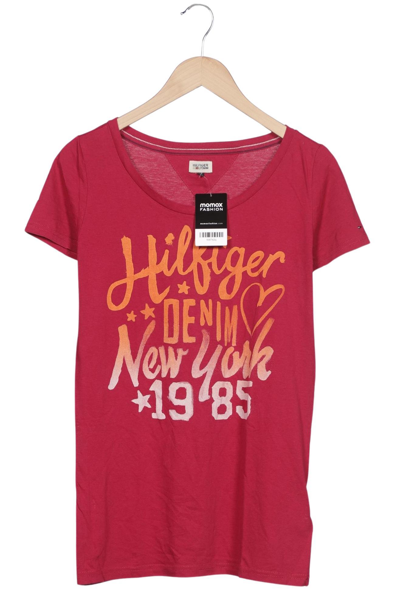 

Hilfiger Denim Damen T-Shirt, pink, Gr. 44