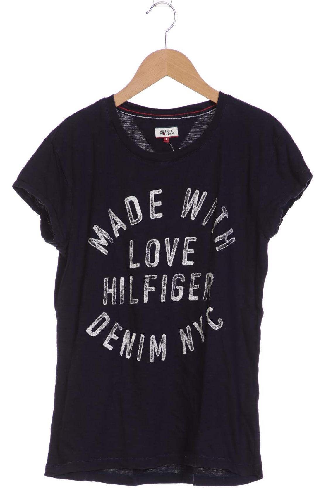 

HILFIGER DENIM Damen T-Shirt, marineblau