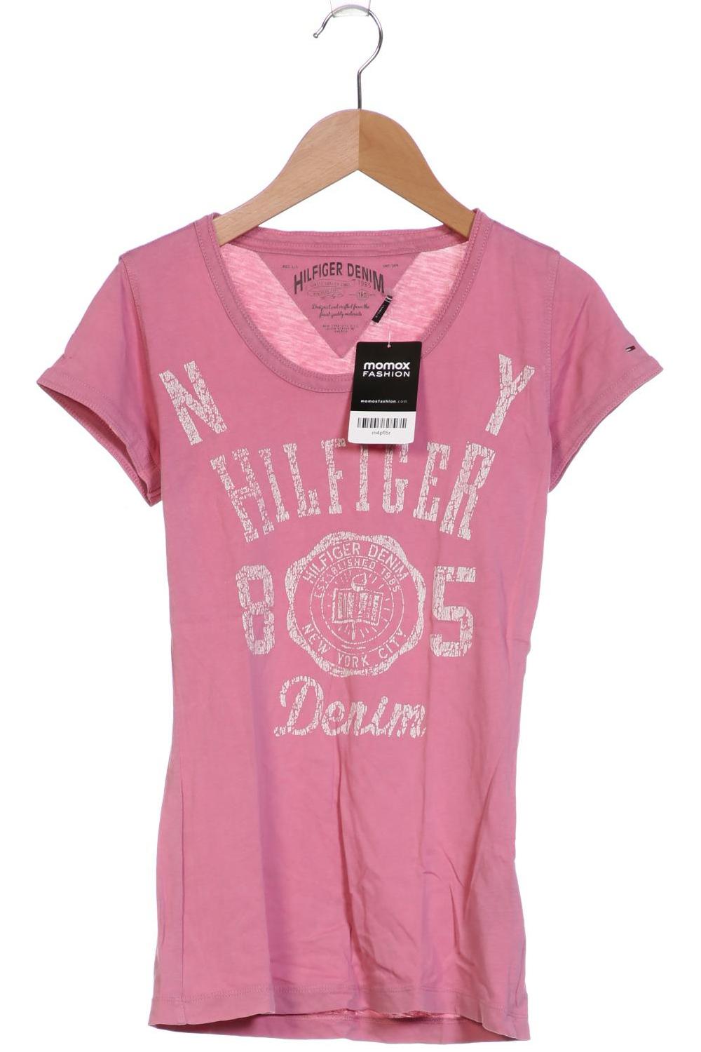 

Hilfiger Denim Damen T-Shirt, pink, Gr. 34