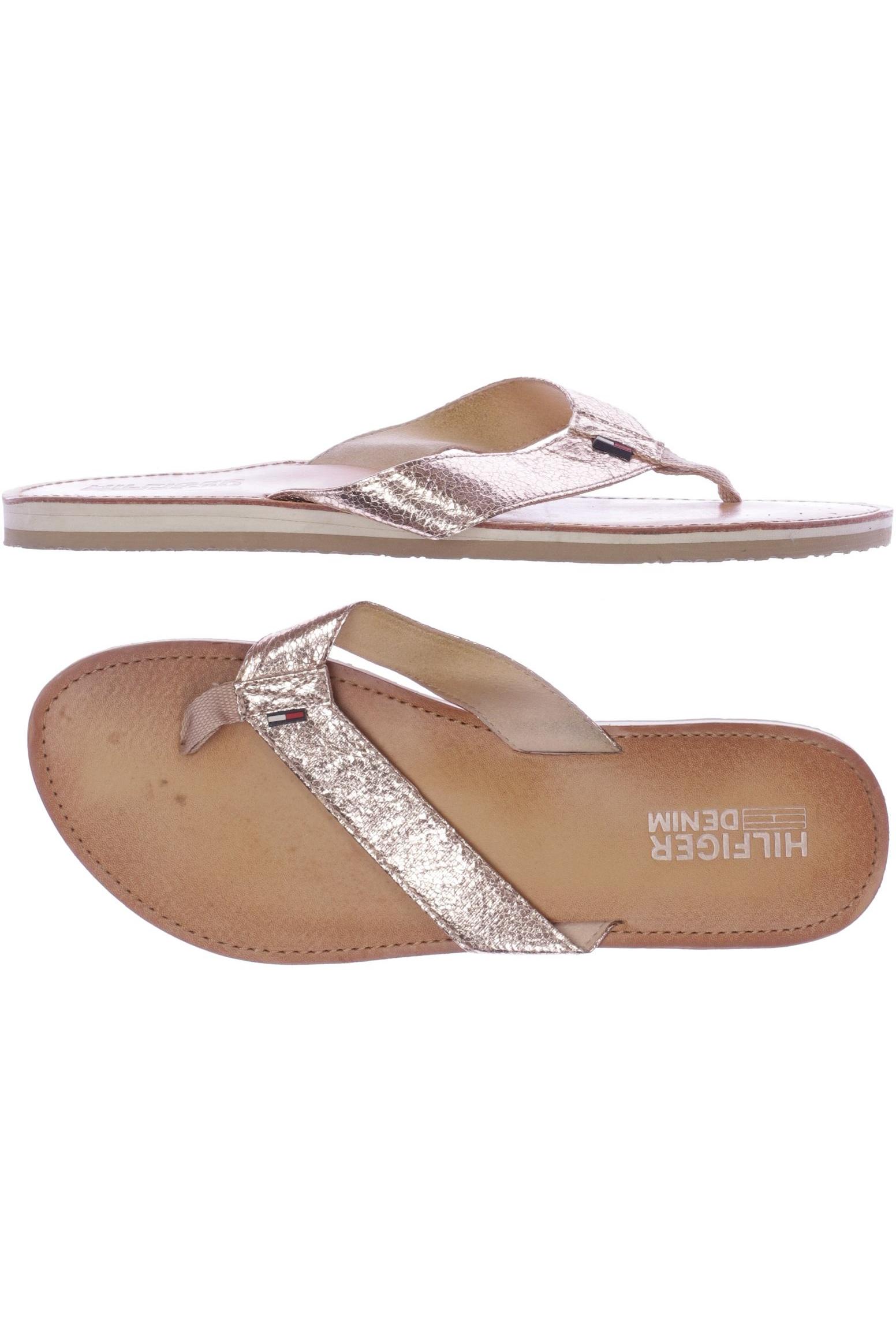 

Hilfiger Denim Damen Sandale, beige, Gr. 42