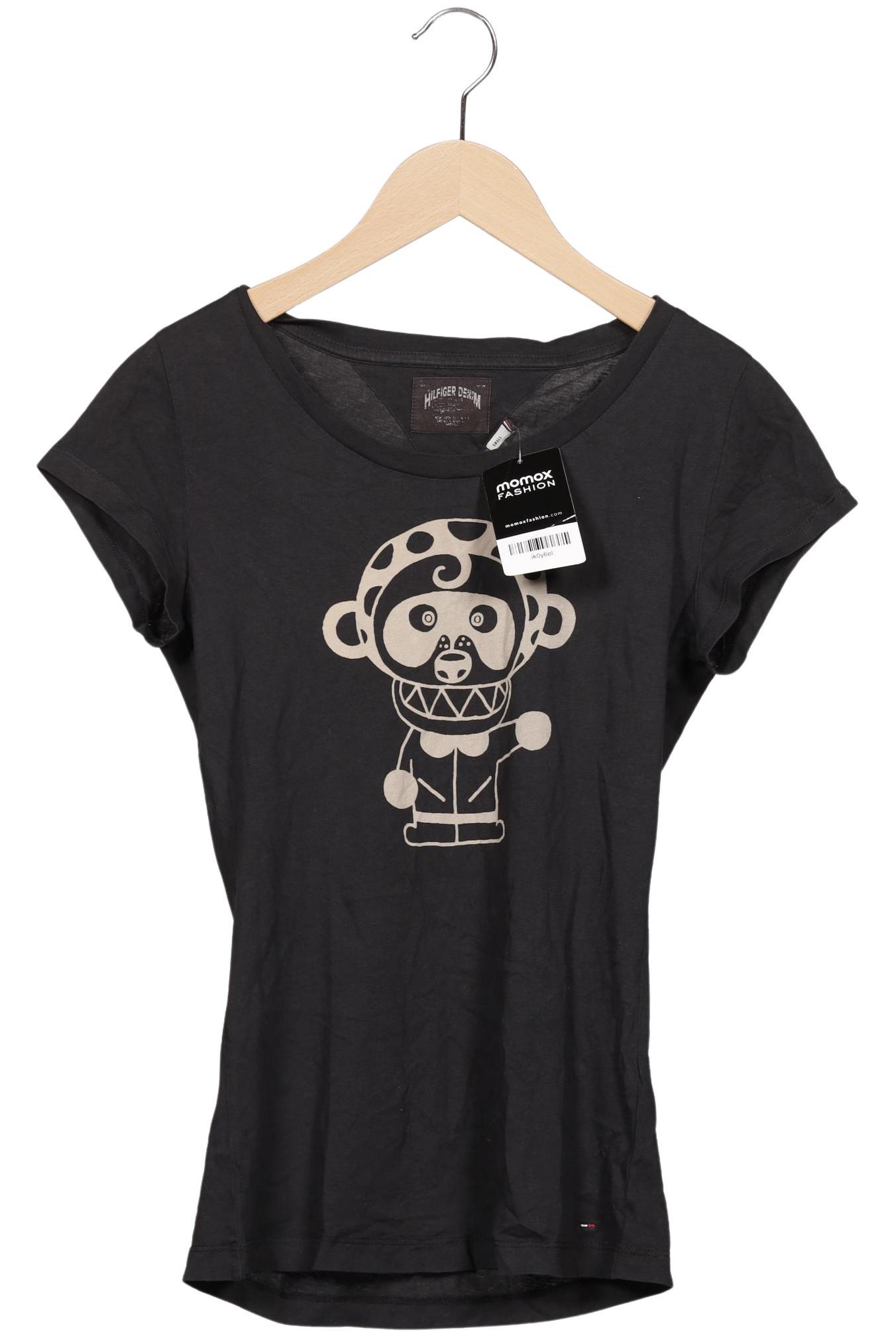 

Hilfiger Denim Damen T-Shirt, schwarz, Gr. 36