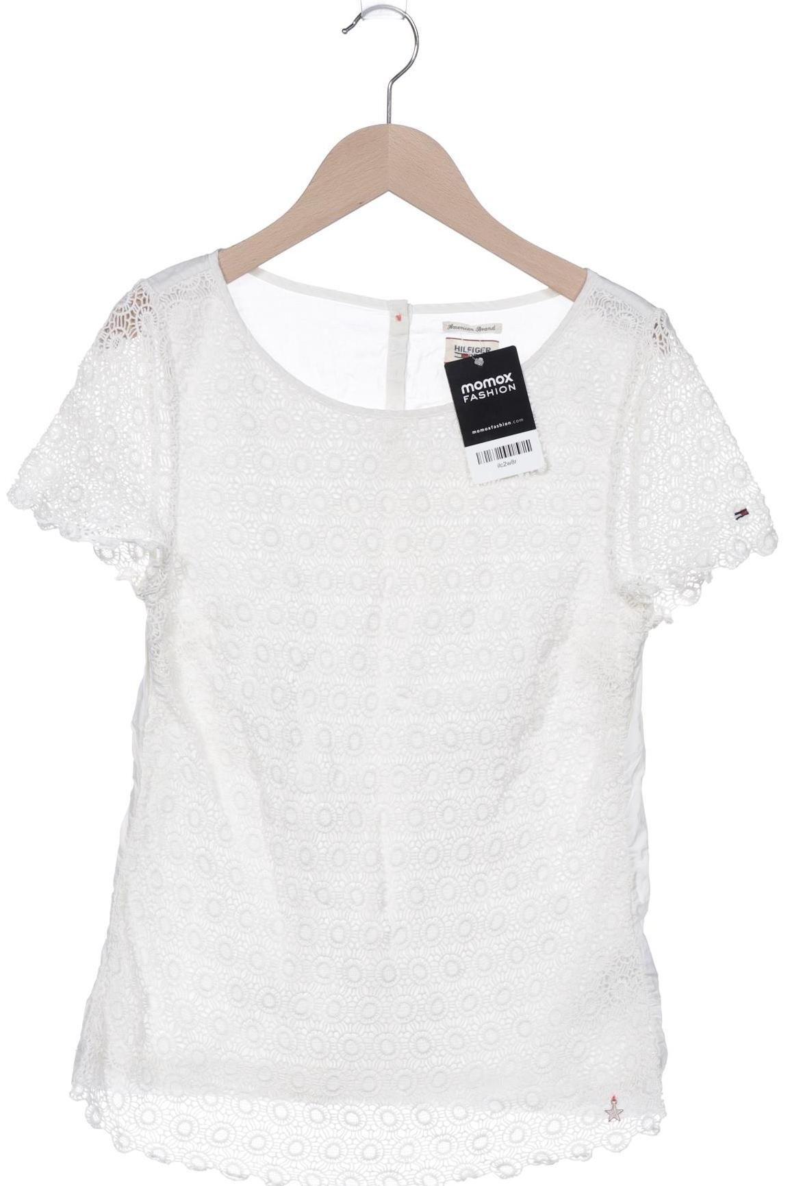 

Hilfiger Denim Damen T-Shirt, cremeweiß, Gr. 34