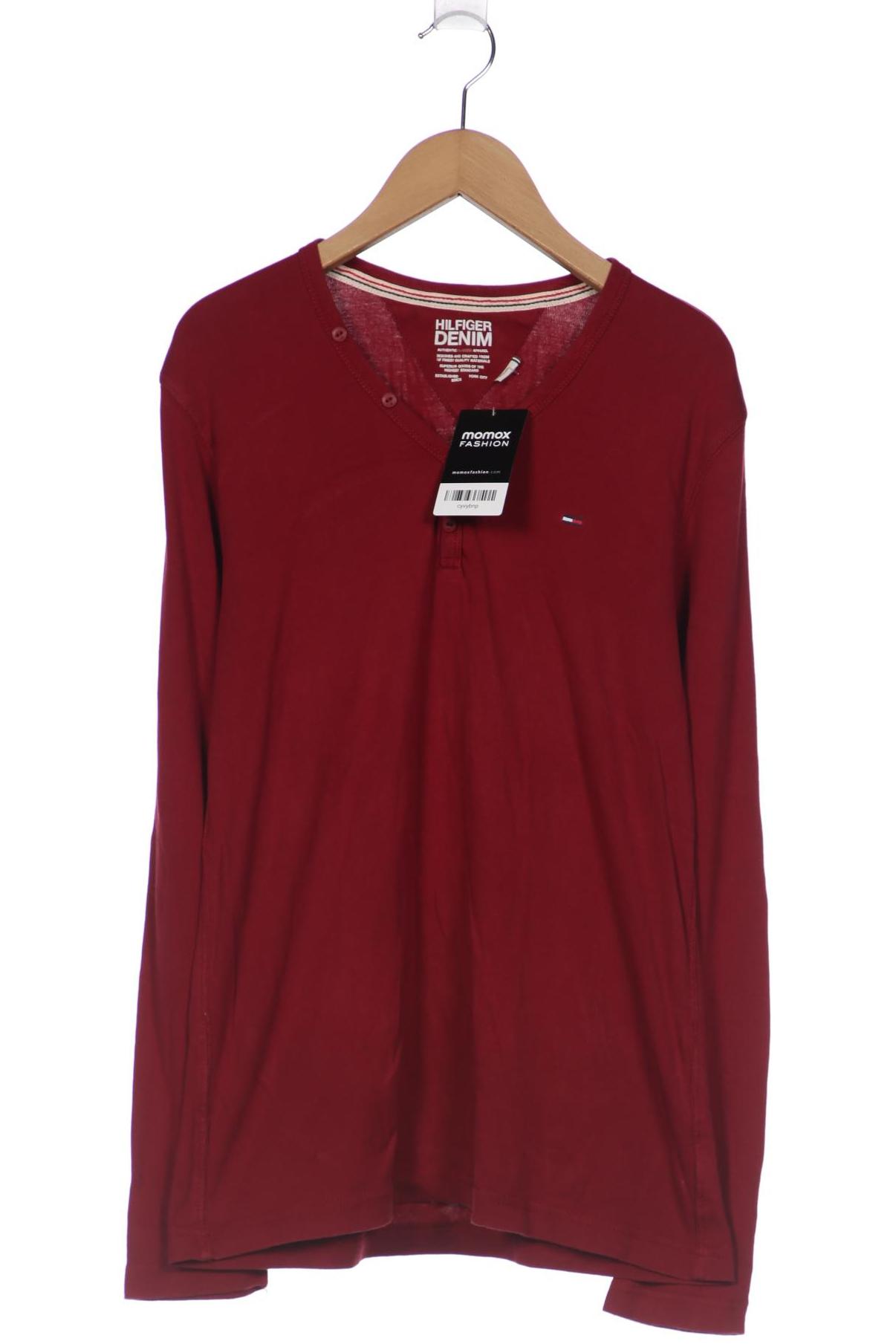 

Hilfiger Denim Damen Langarmshirt, bordeaux, Gr. 38