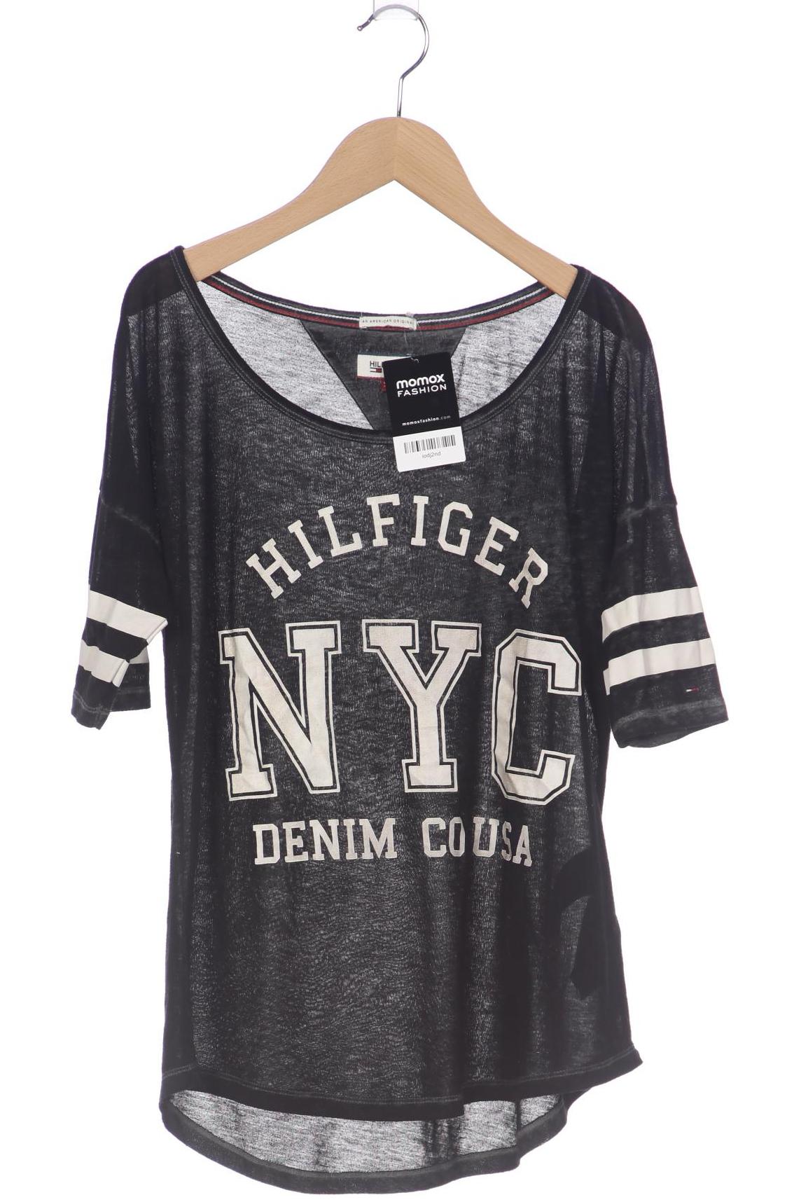 

Hilfiger Denim Damen Langarmshirt, schwarz, Gr. 34