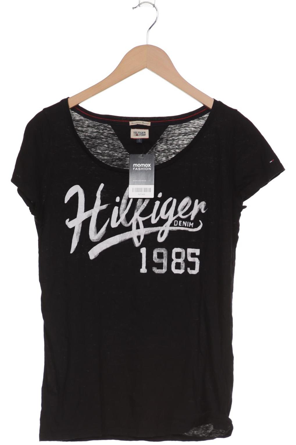 

HILFIGER DENIM Damen T-Shirt, schwarz