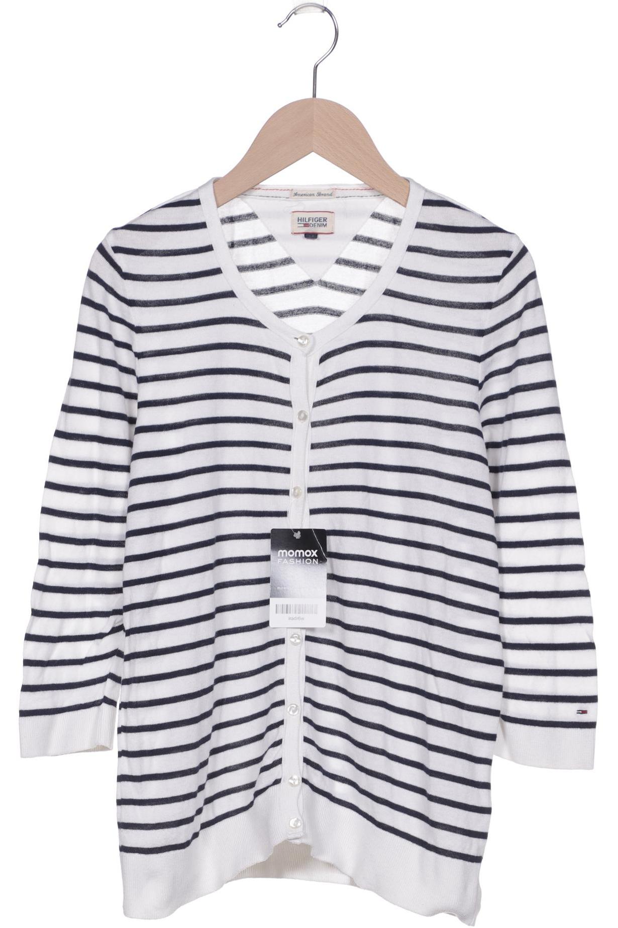

HILFIGER DENIM Damen Strickjacke, weiß