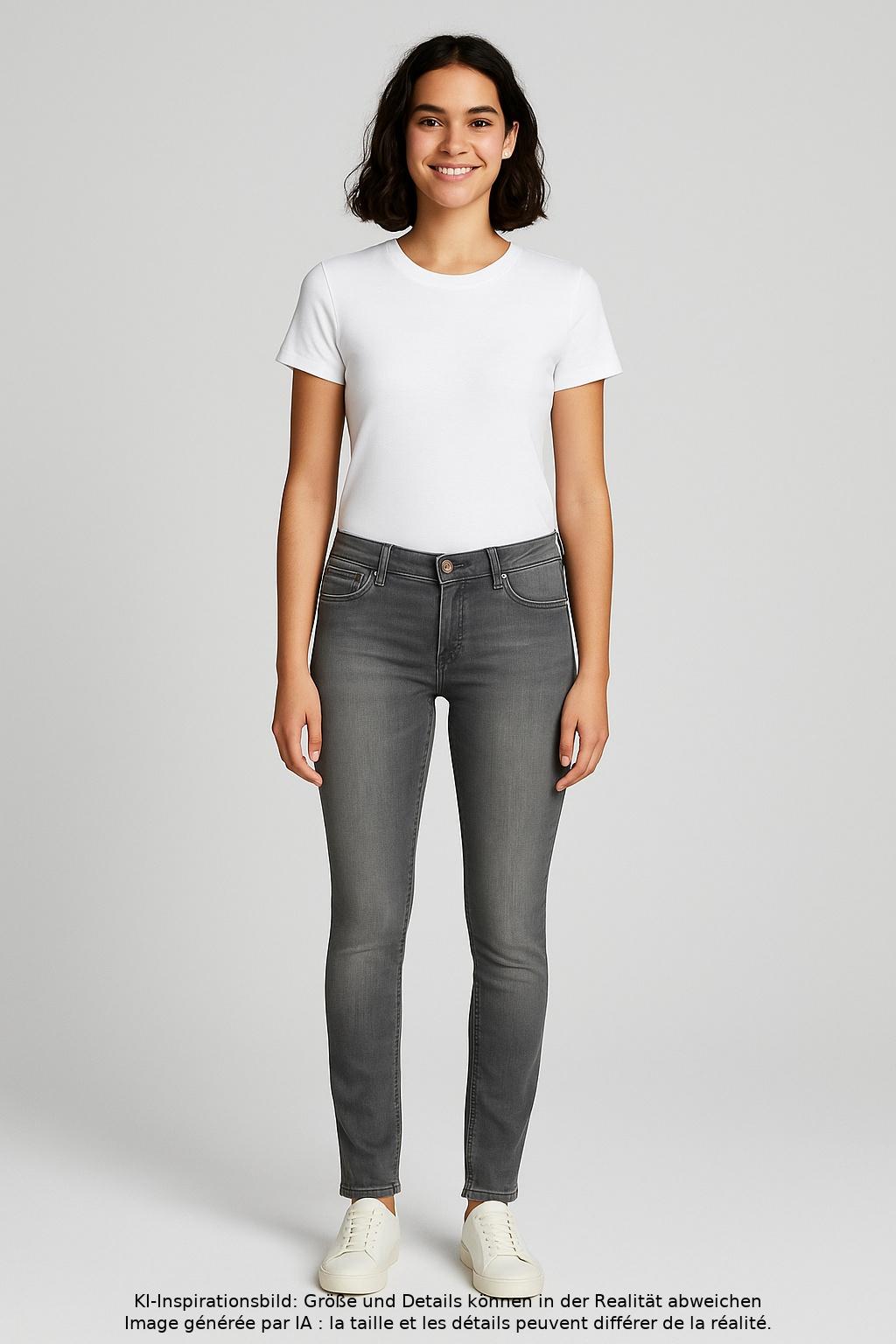 

Hilfiger Denim Damen Jeans, grau, Gr. 28