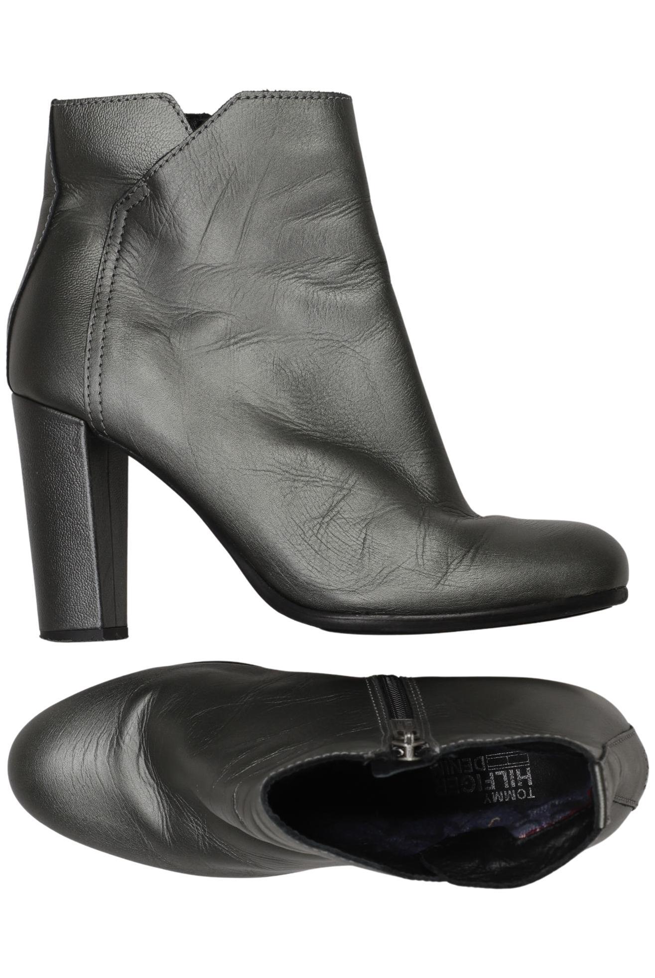 

Hilfiger Denim Damen Stiefelette, silber, Gr. 40
